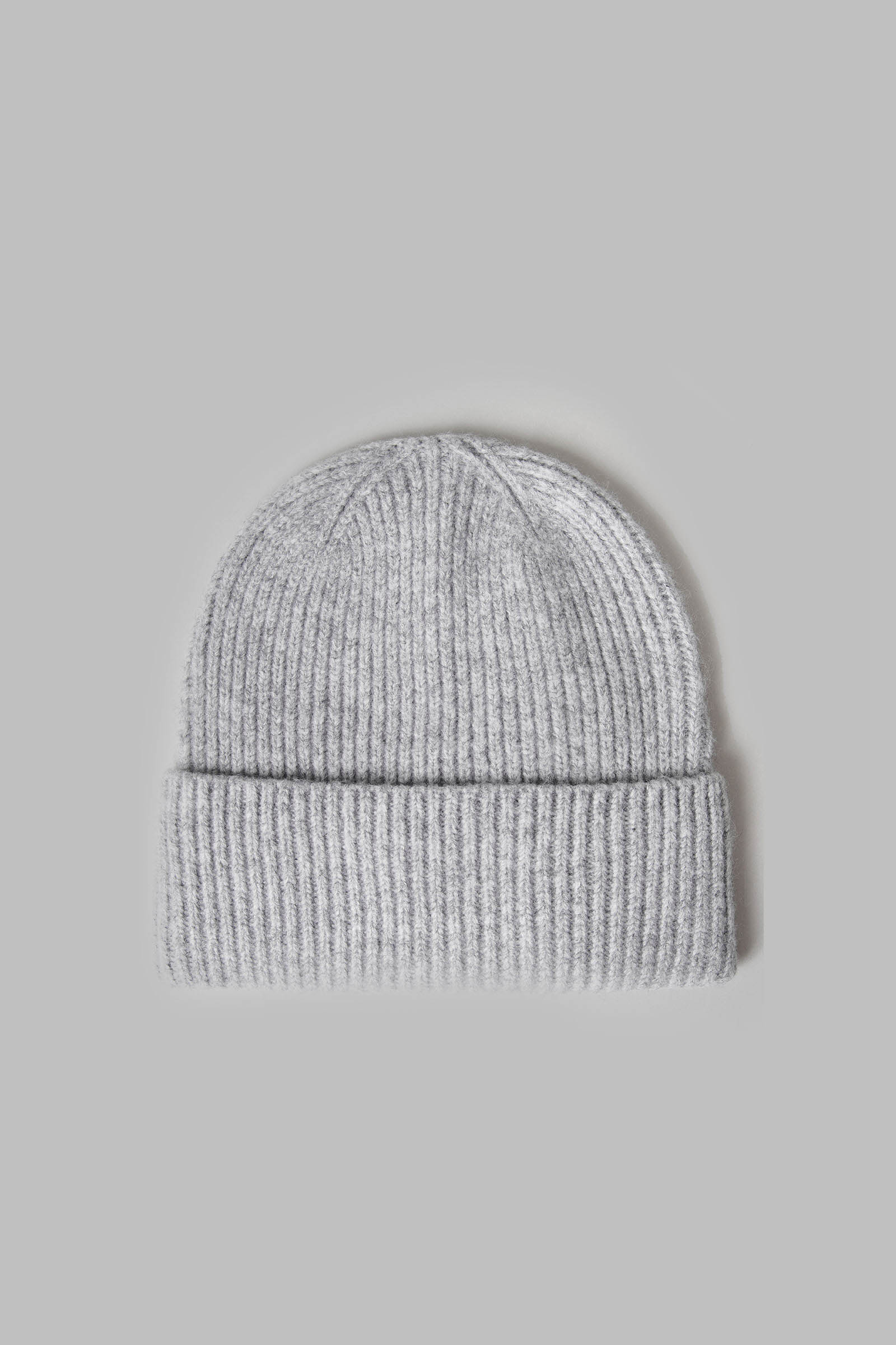 

Трикотажная шапка-бини, 262 silver melange, Трикотажная шапка-бини