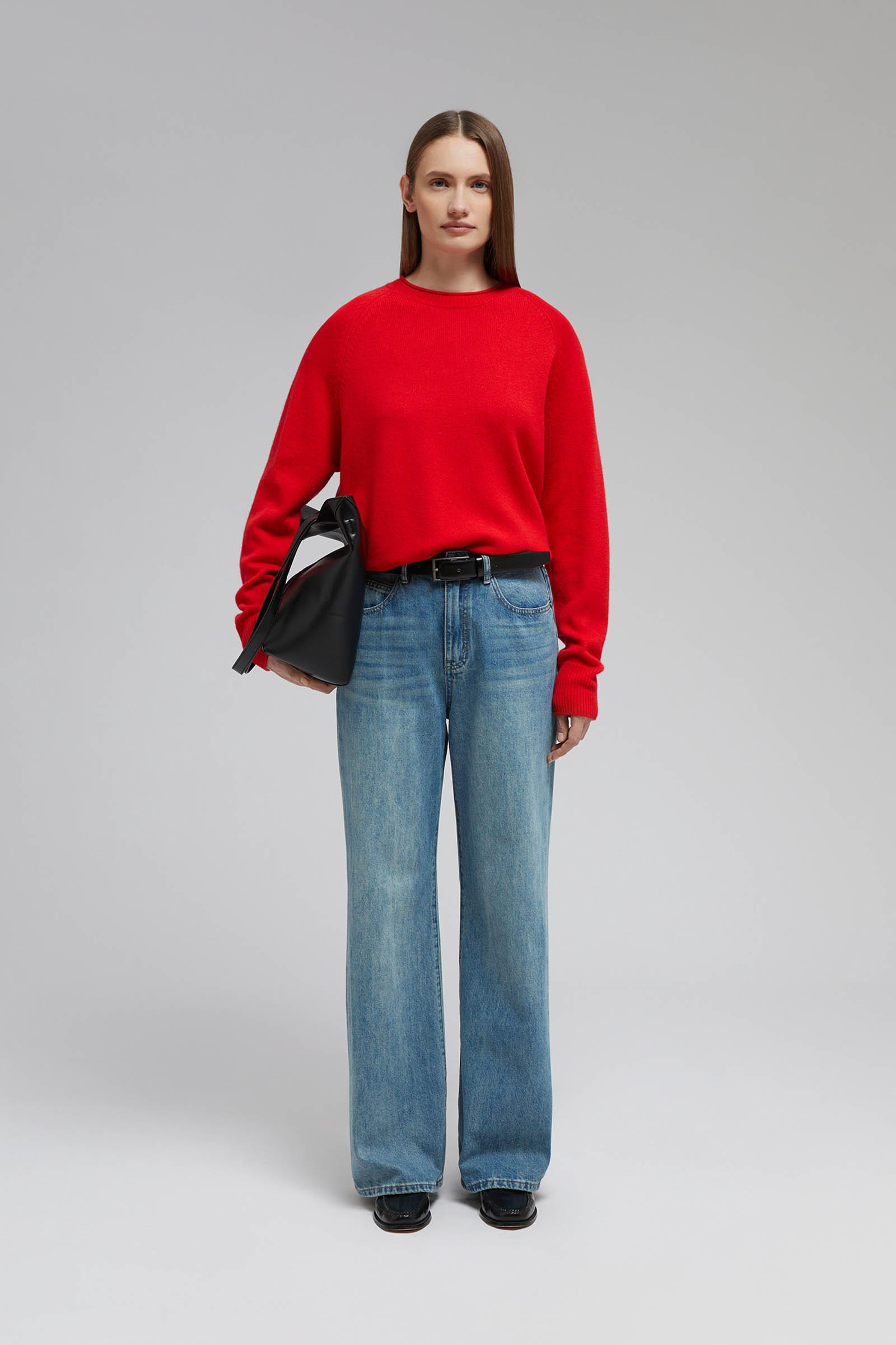 Джемпер FINN FLARE из шерсти и кашемира, 375 vermilion, арт. FAF11167