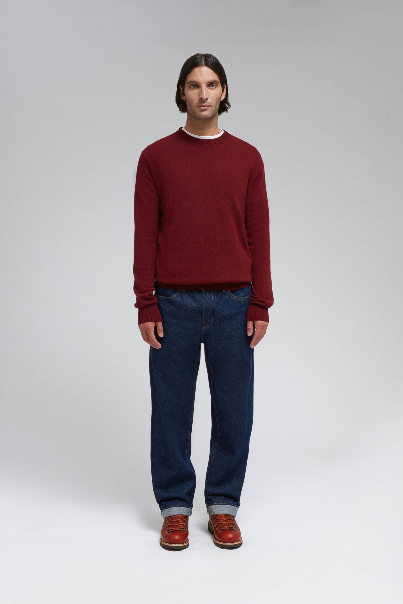 Джемпер FINN FLARE, бордовый, арт. FAF21127