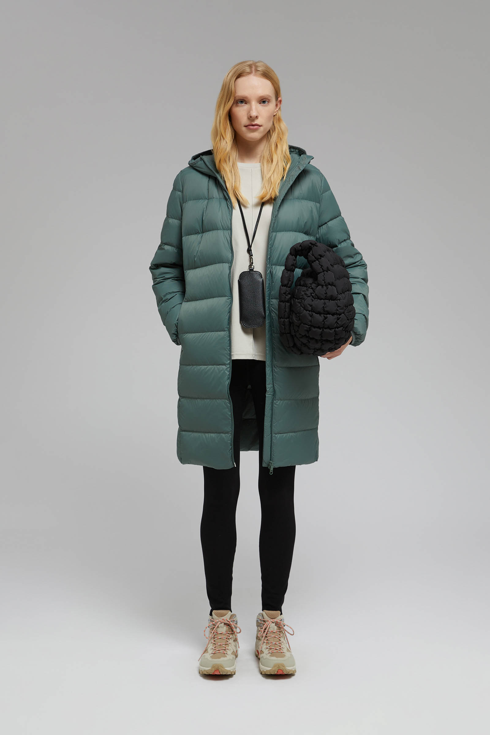 

Стеганый пуховик с натуральным пухом, 506 forest, Стеганый пуховик с натуральным пухом