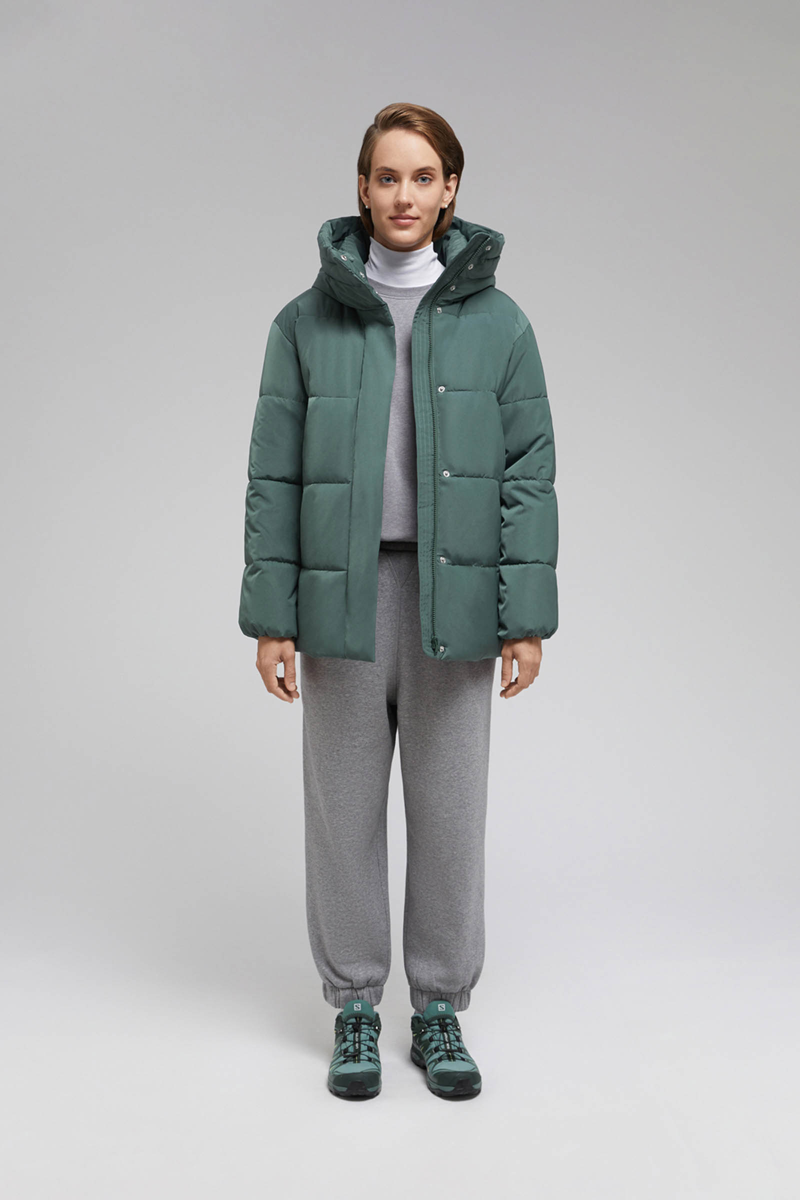 

Утепленная куртка с капюшоном, 506 forest, Утепленная куртка с капюшоном