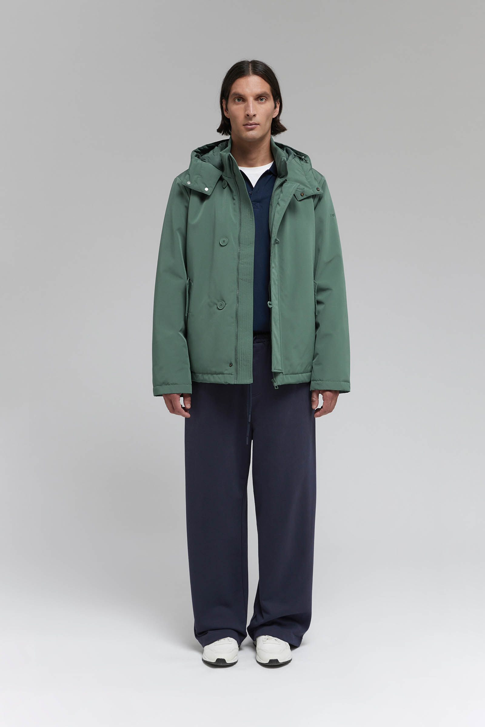 Утепленная куртка с капюшоном FINN FLARE, хаки, арт. FAF210104