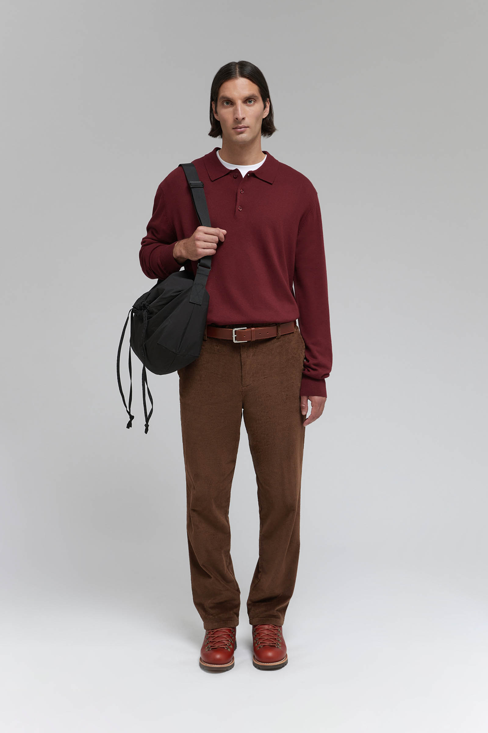 Брюки FINN FLARE прямого кроя, коричневый, арт. FAF21071