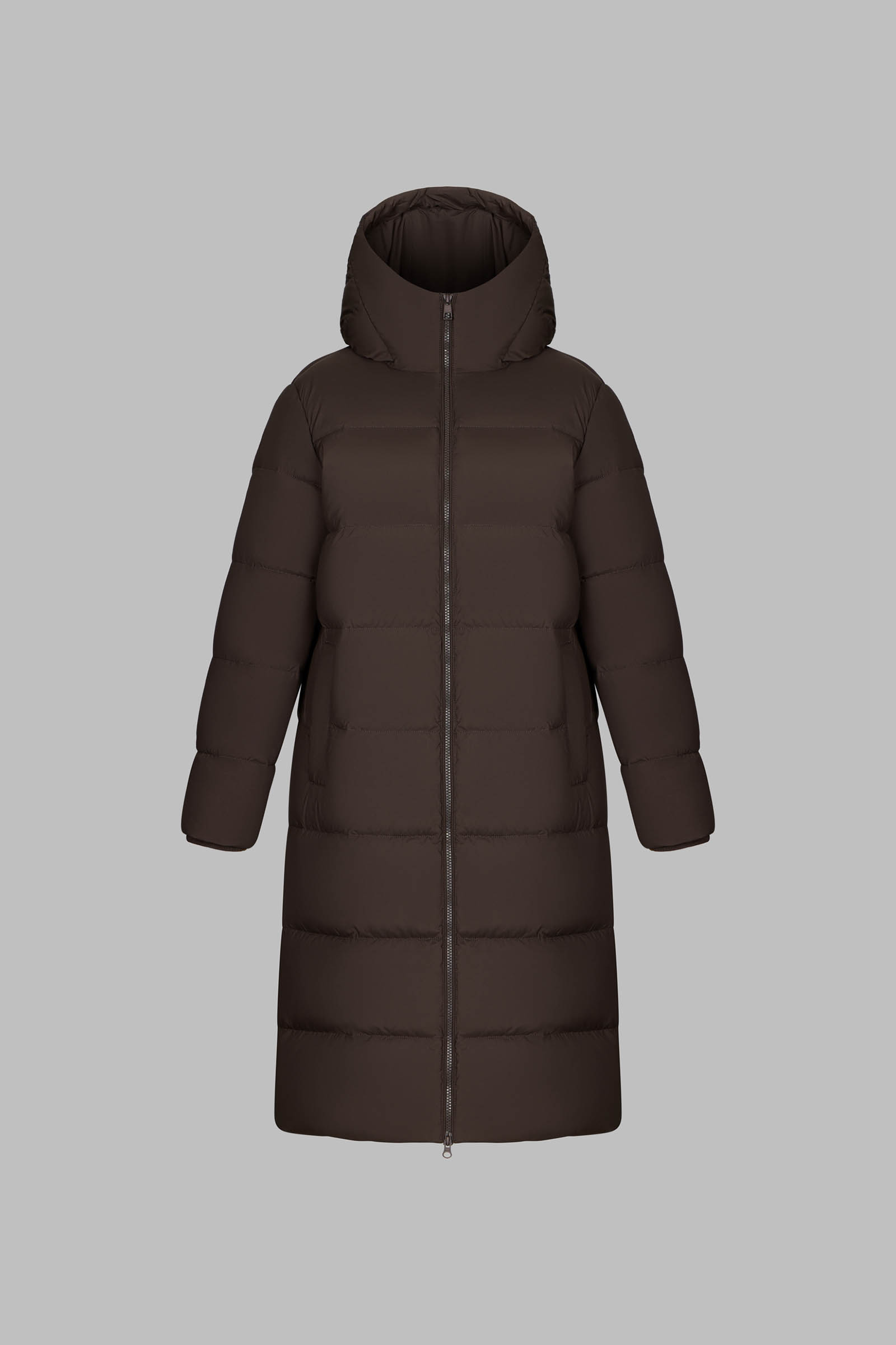 Женский Пуховик FINN FLARE, коричневый, арт. FAF11060