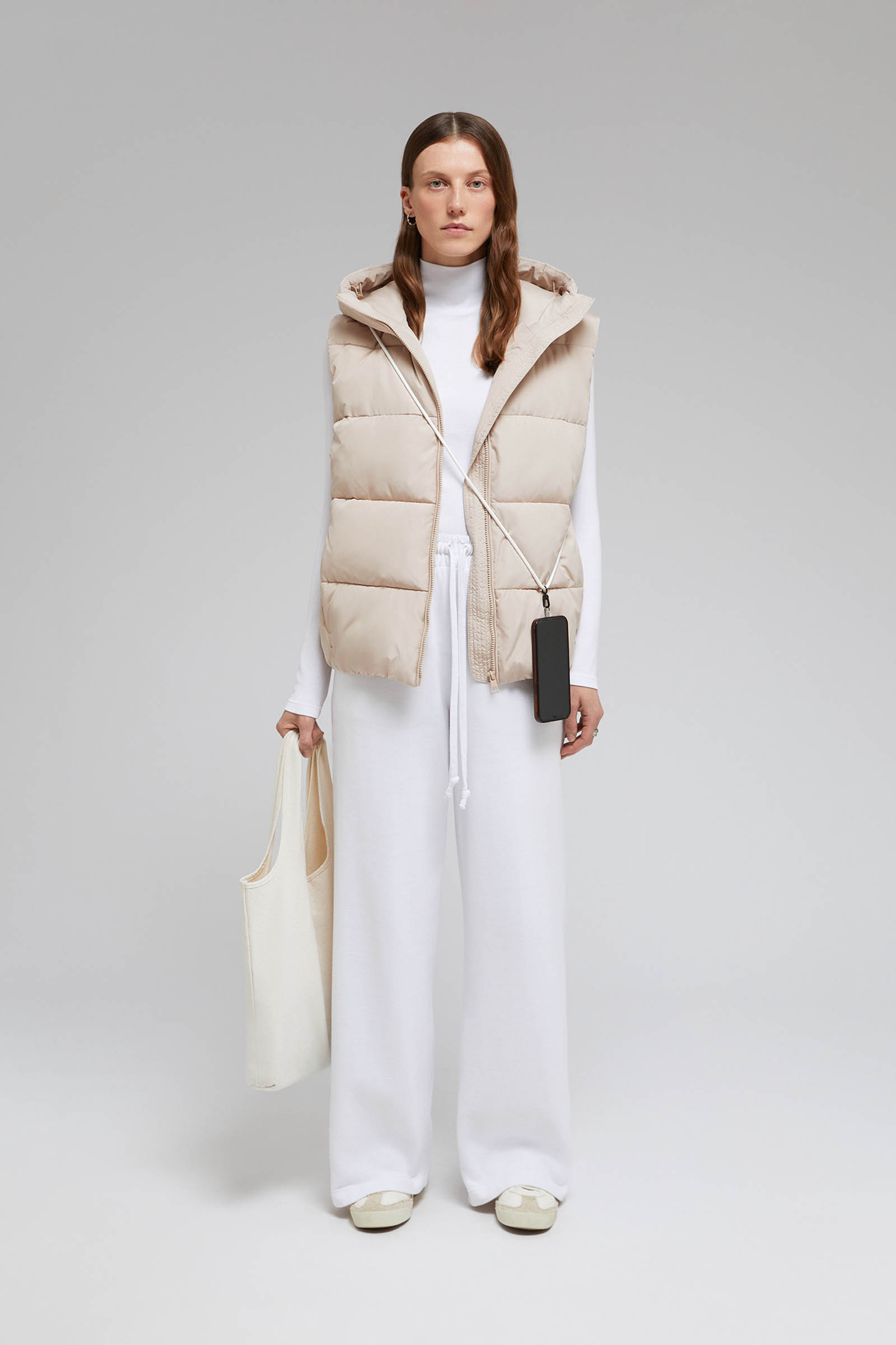 

Стеганый жилет с капюшоном, 709 cornstalk, Стеганый жилет с капюшоном