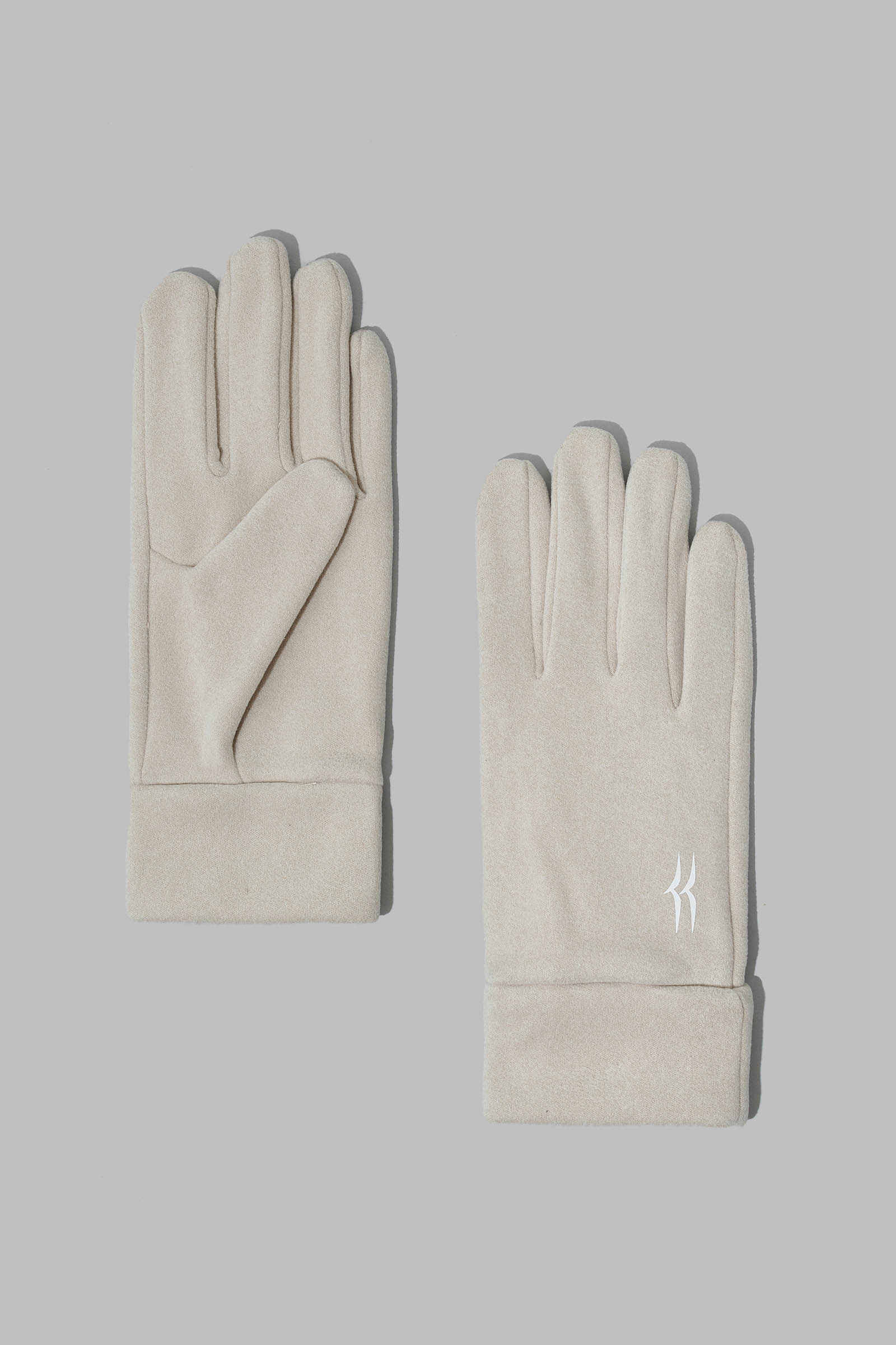 Флисовые перчатки FINN FLARE, бежевый, арт. FAF11305