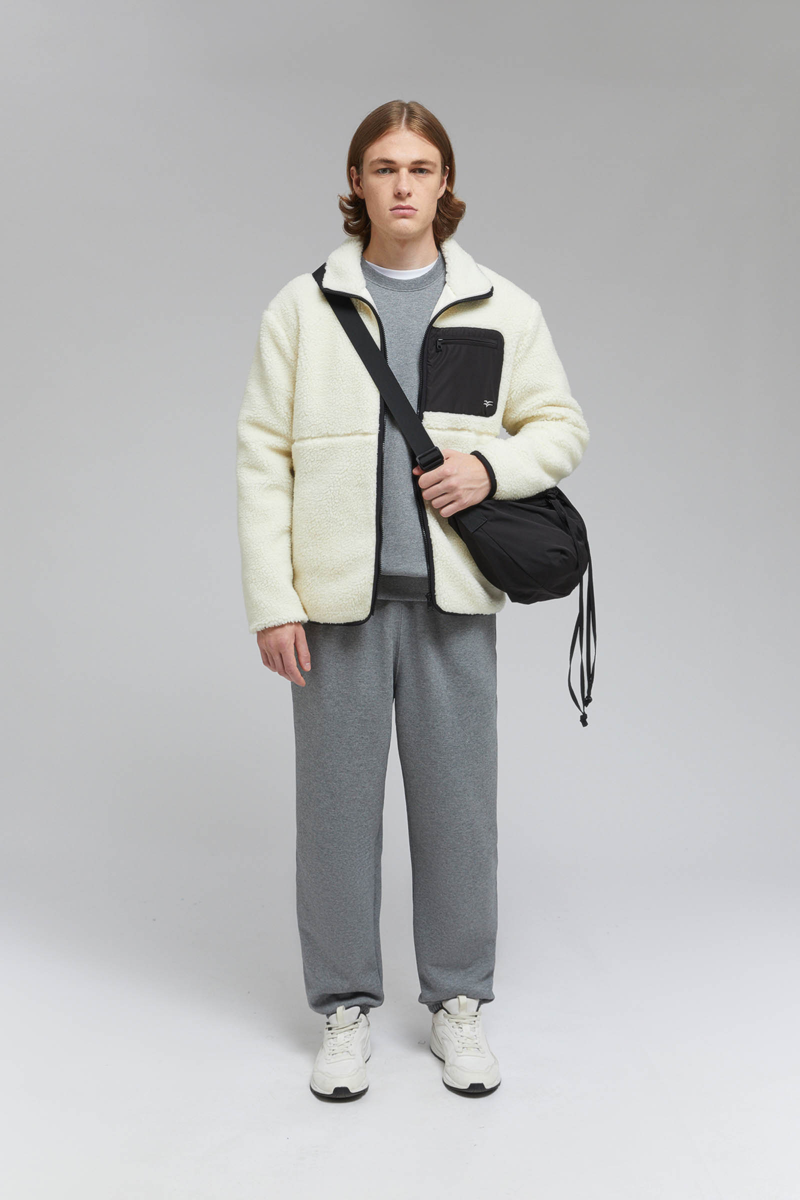 Куртка FINN FLARE из шерпы, белый, арт. FAF21061