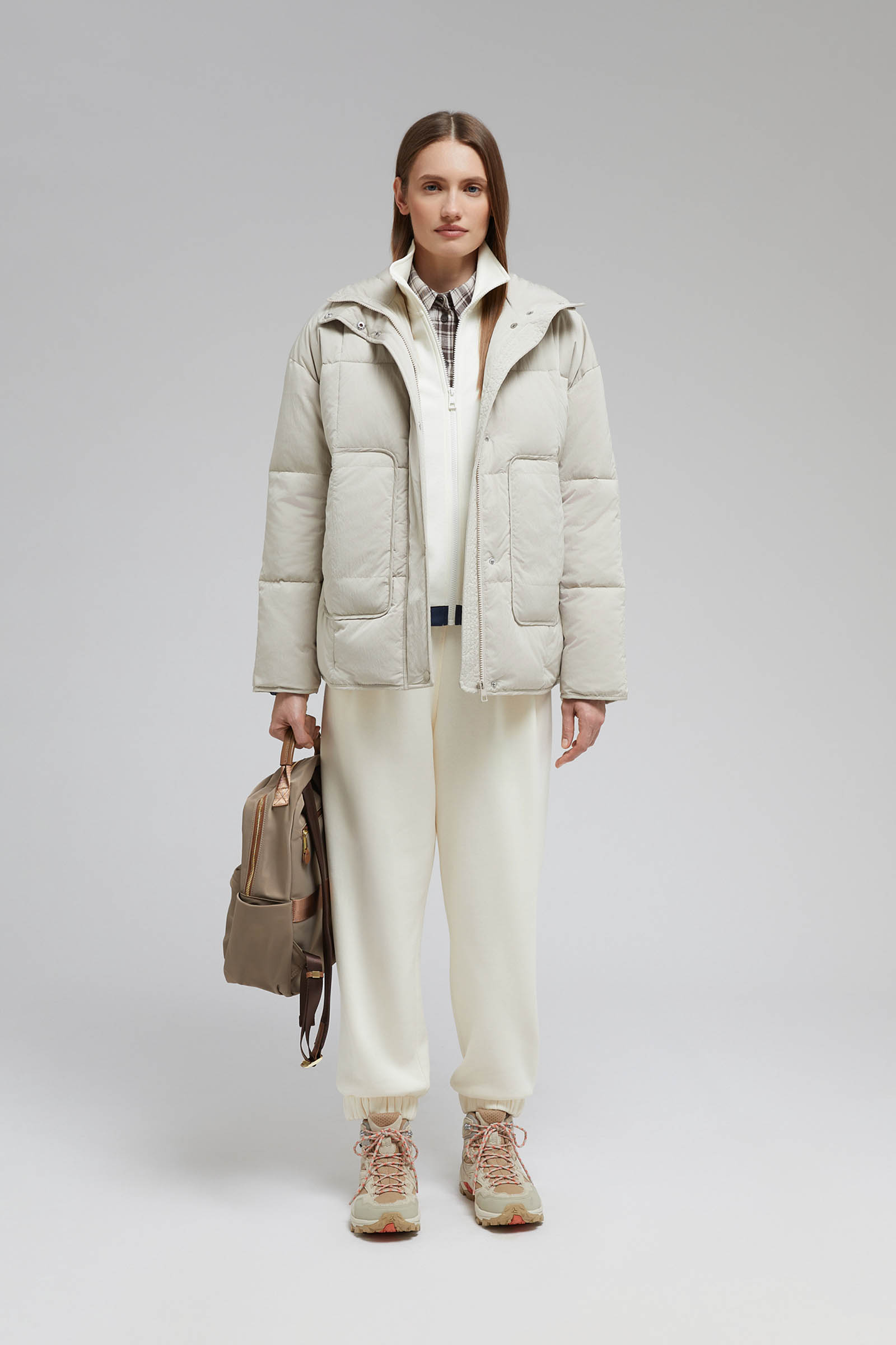 Куртка FINN FLARE утепленная, бежевый, арт. FAF11022