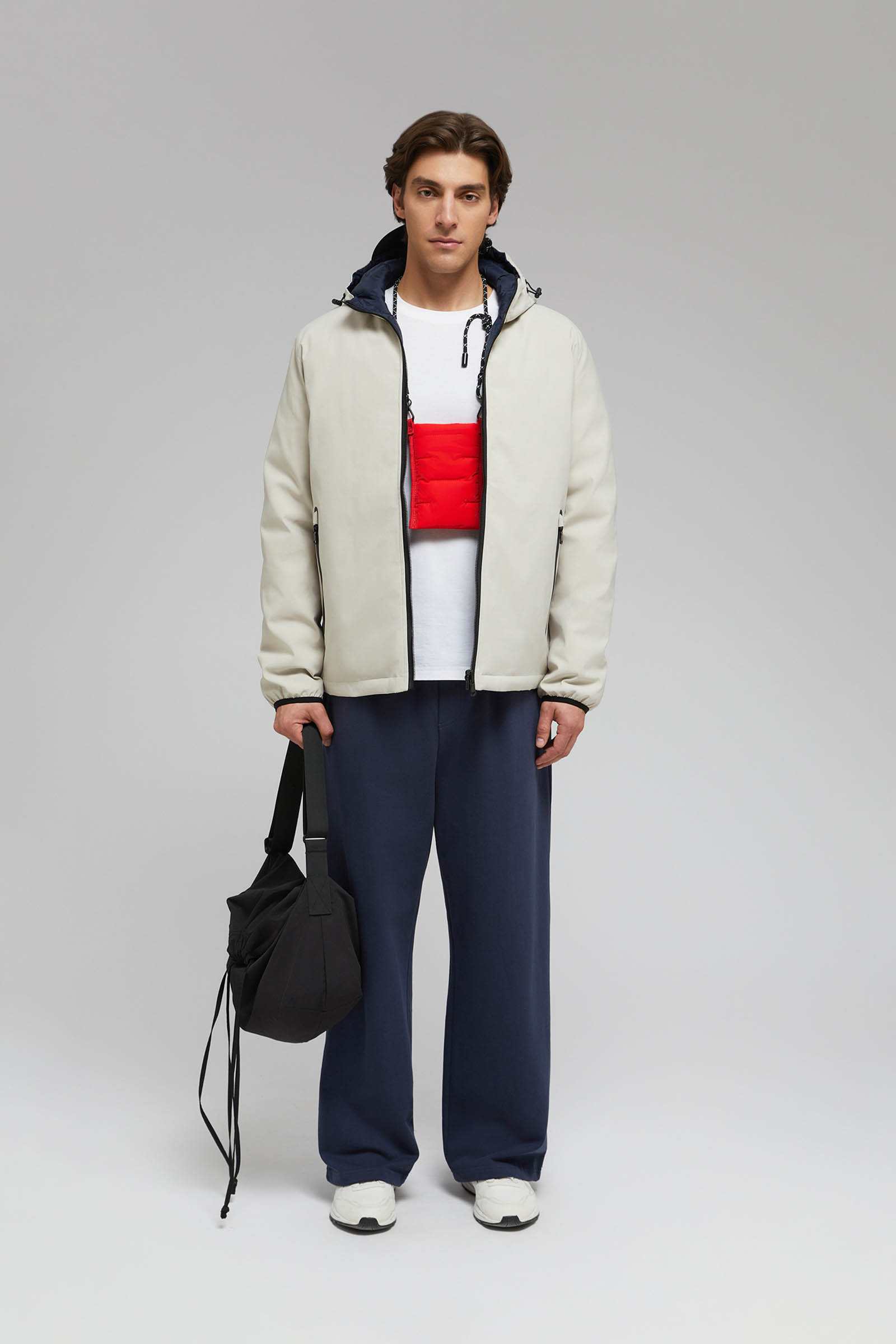 

Двухсторонняя куртка с капюшоном, 713 grain, Двухсторонняя куртка с капюшоном