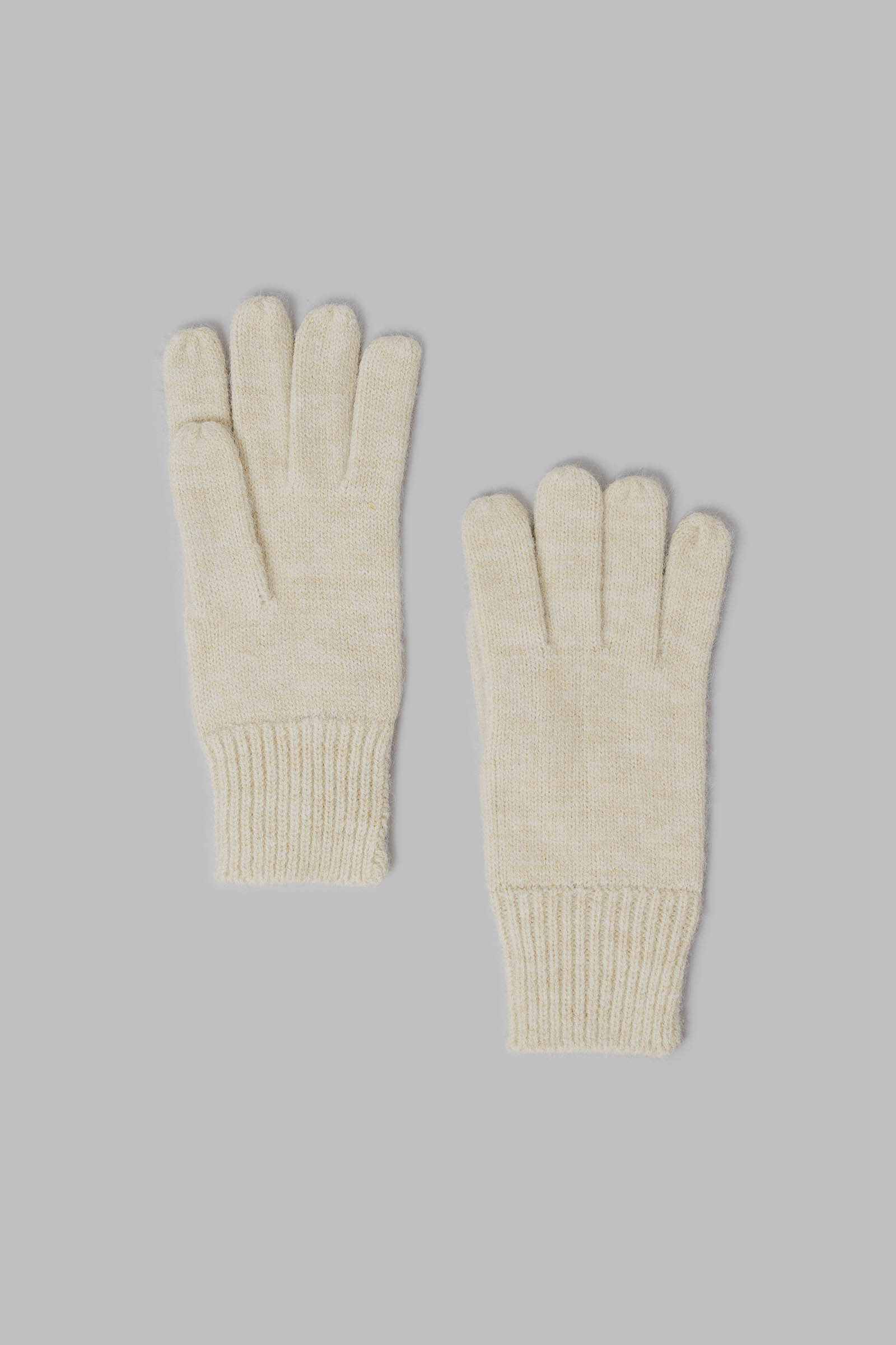 

Вязаные перчатки с шерстью, 724 oatmeal, Вязаные перчатки с шерстью