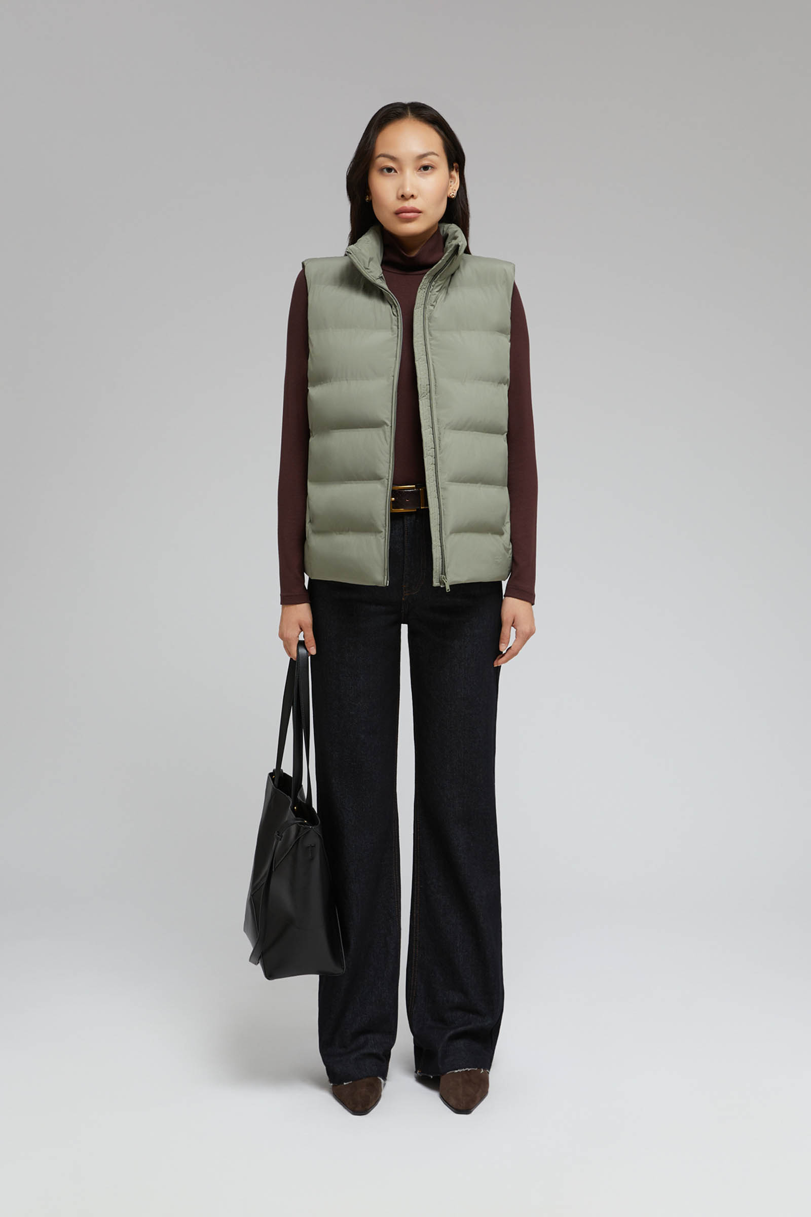 

Утепленный стеганый жилет, 929 vetiver, Утепленный стеганый жилет