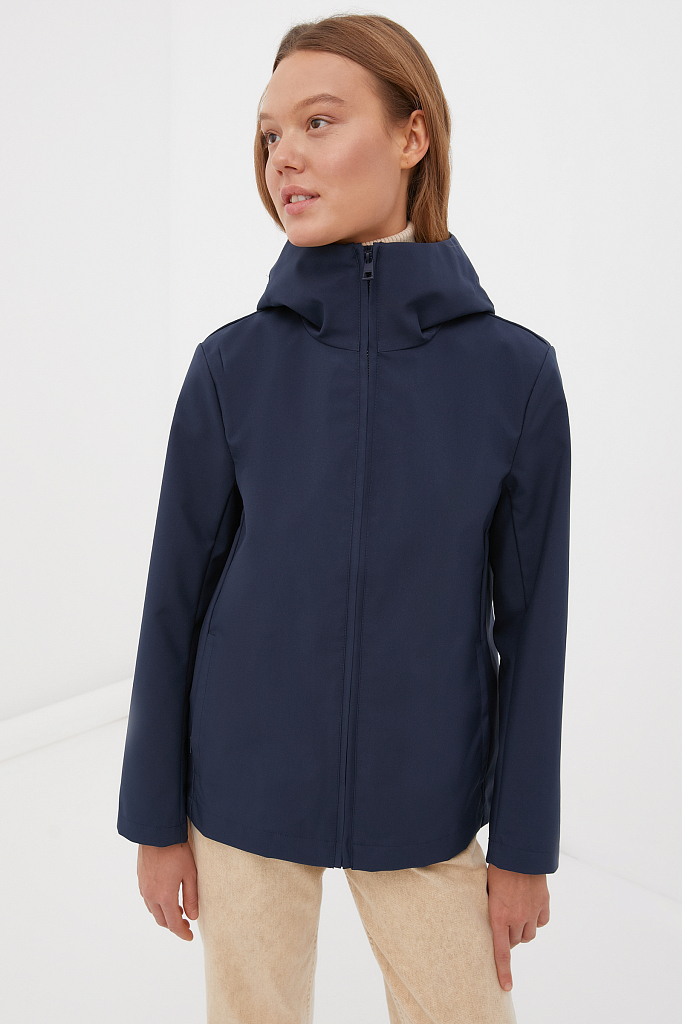 куртка женская Finn-Flare темно-синего цвета