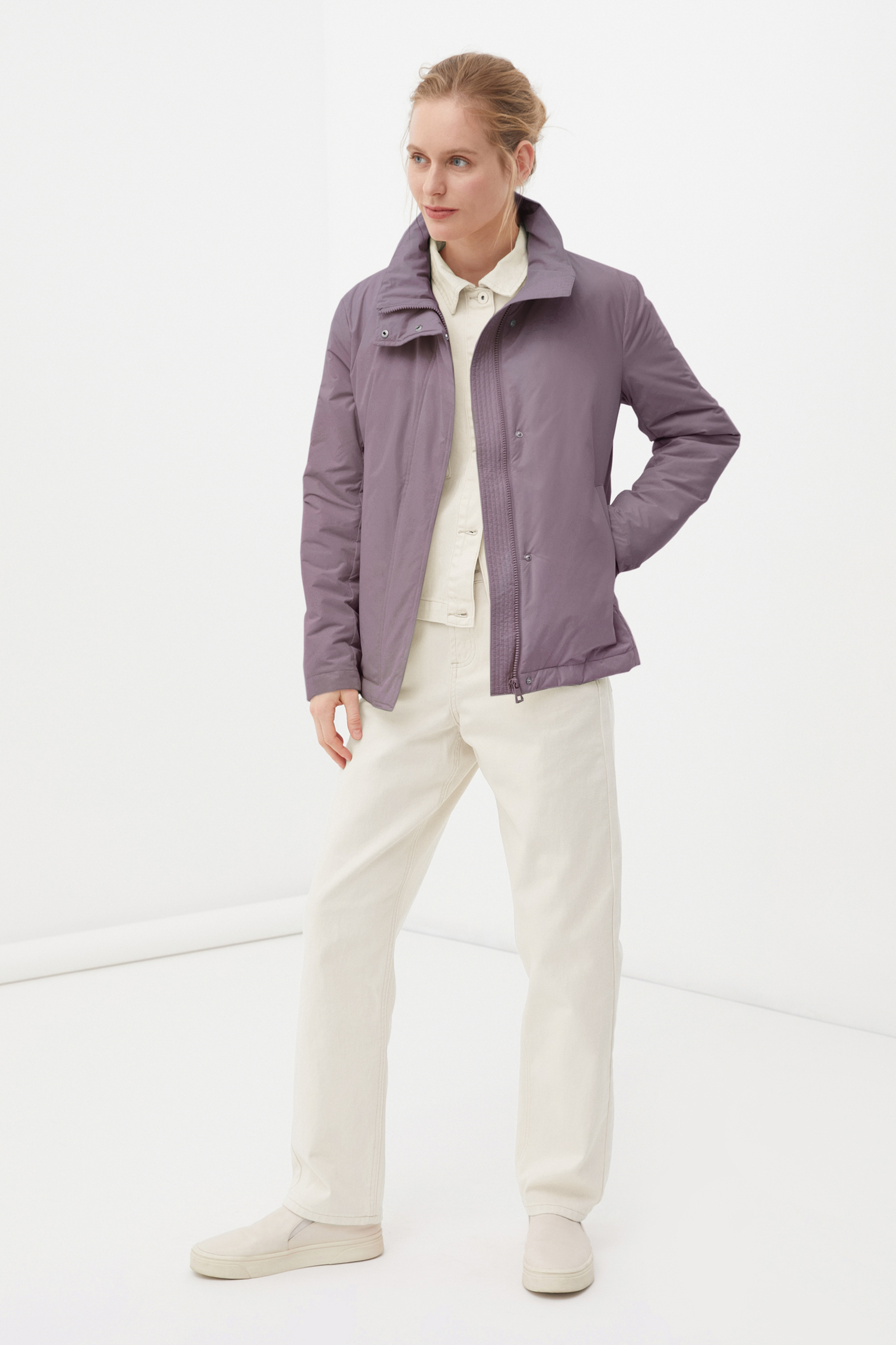 Утепленная куртка женская