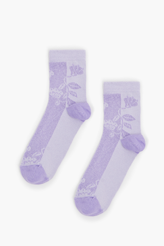 

Носки женские из хлопка, 828 lavender, Носки женские из хлопка