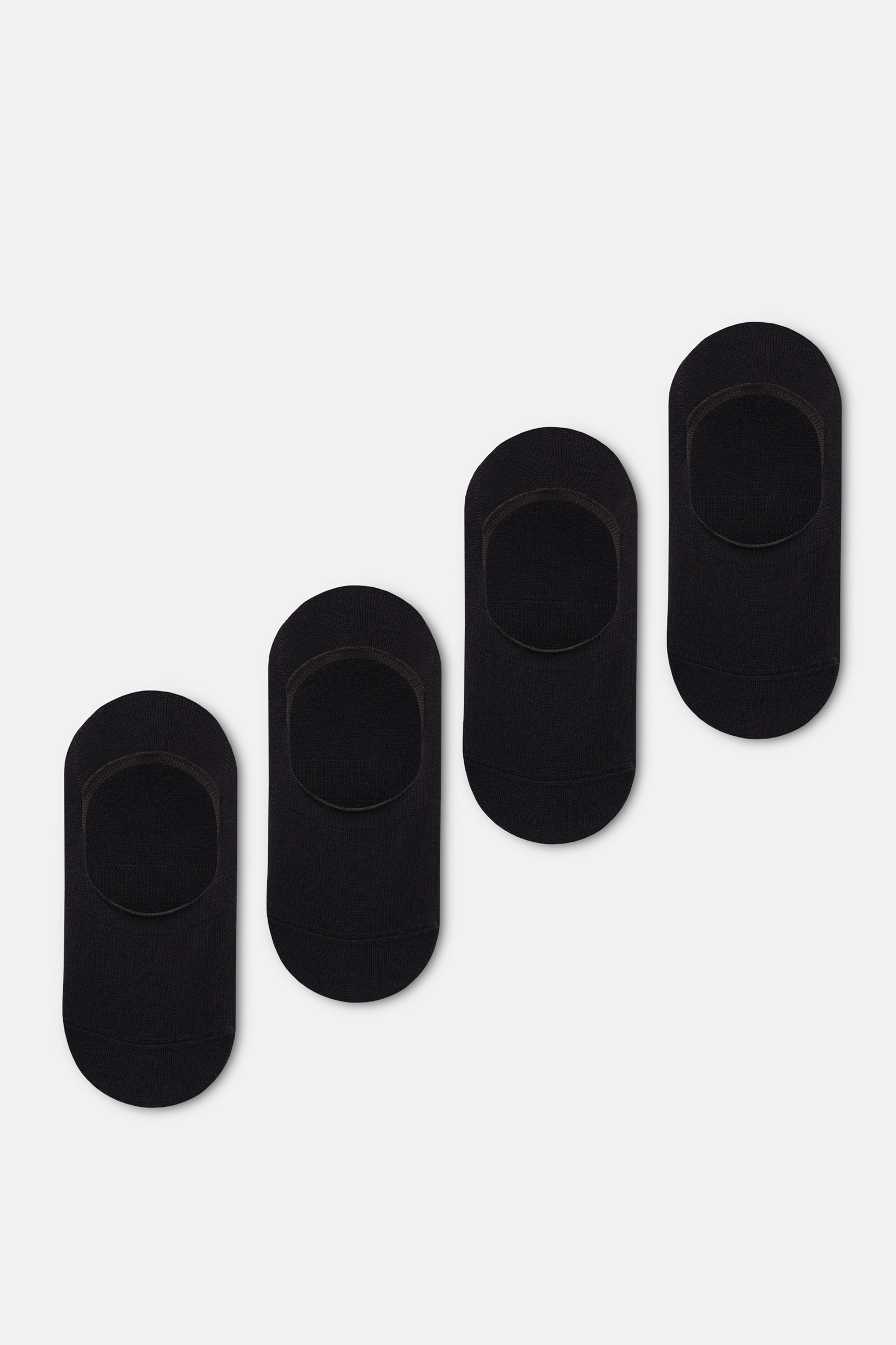 

Комплект носков-следков из хлопка, 1053 200 black/200 black, Комплект носков-следков из хлопка