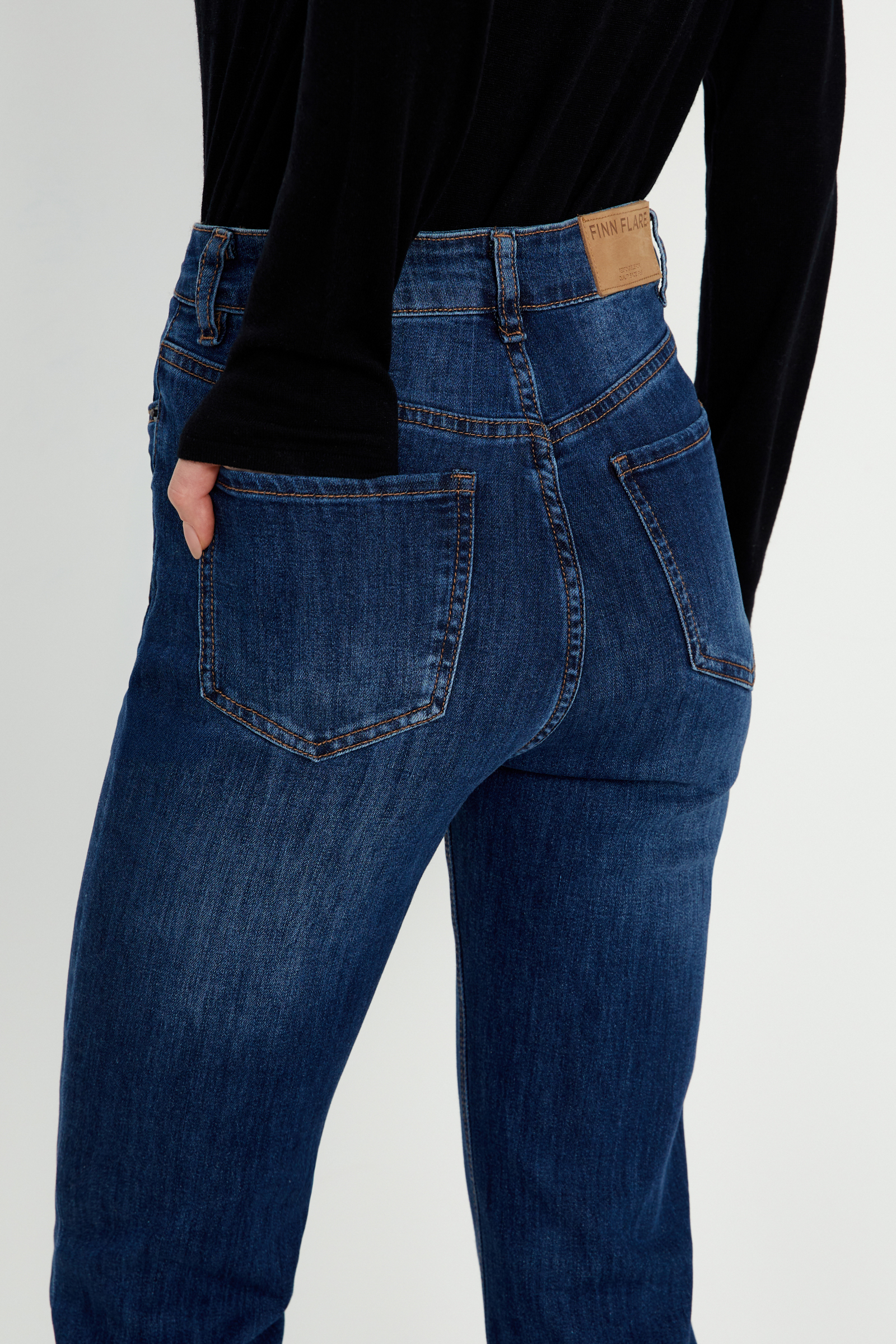 

Джинсы bootcut fit женские, 1271 dark denim, Джинсы bootcut fit женские