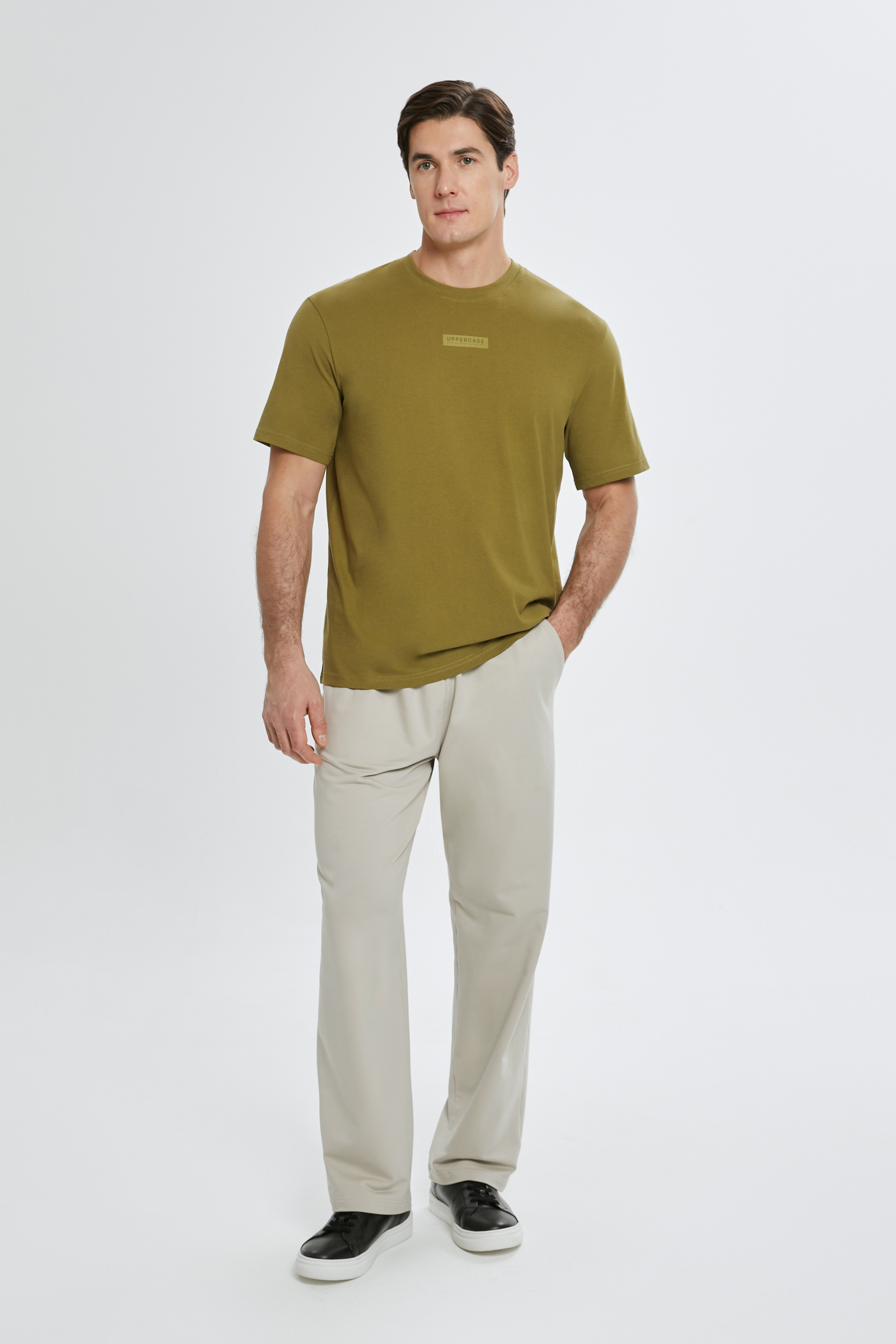 Футболка из хлопка с принтом