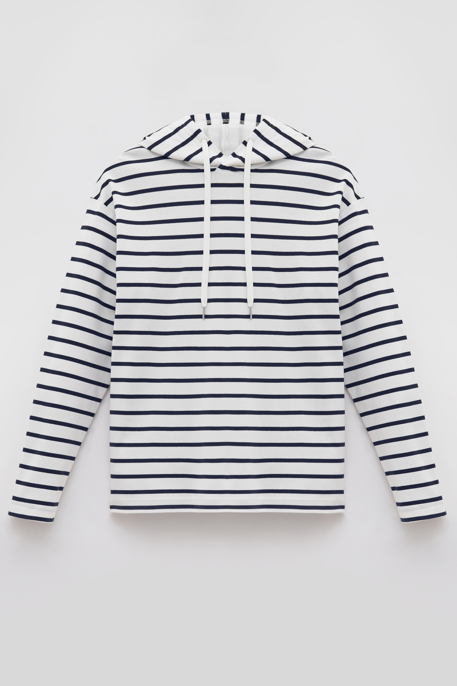 

Лонгслив из хлопка в полоску, 101 mc cosmic blue, Лонгслив из хлопка в полоску