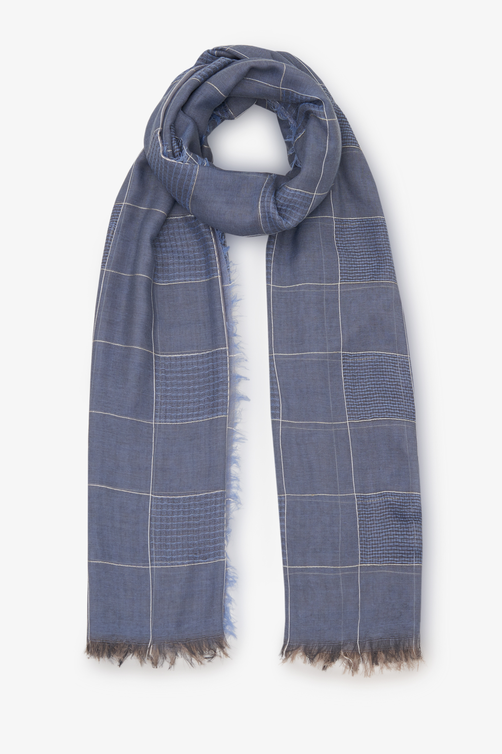 Шарф Finn Flare, 124 mc cyan, арт. FBE21407