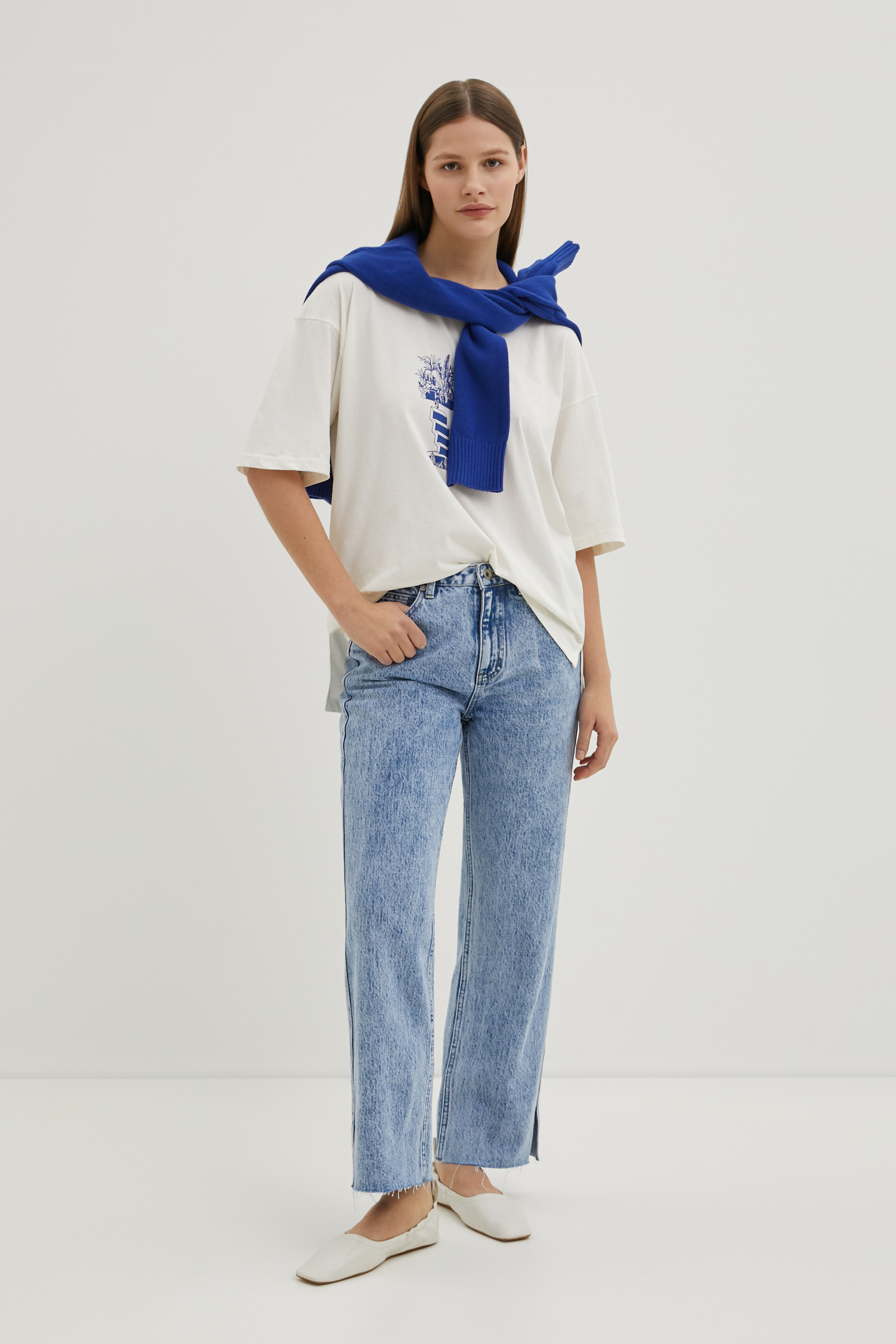 

Джинсы straight fit женские, 1251 denim, Джинсы straight fit женские