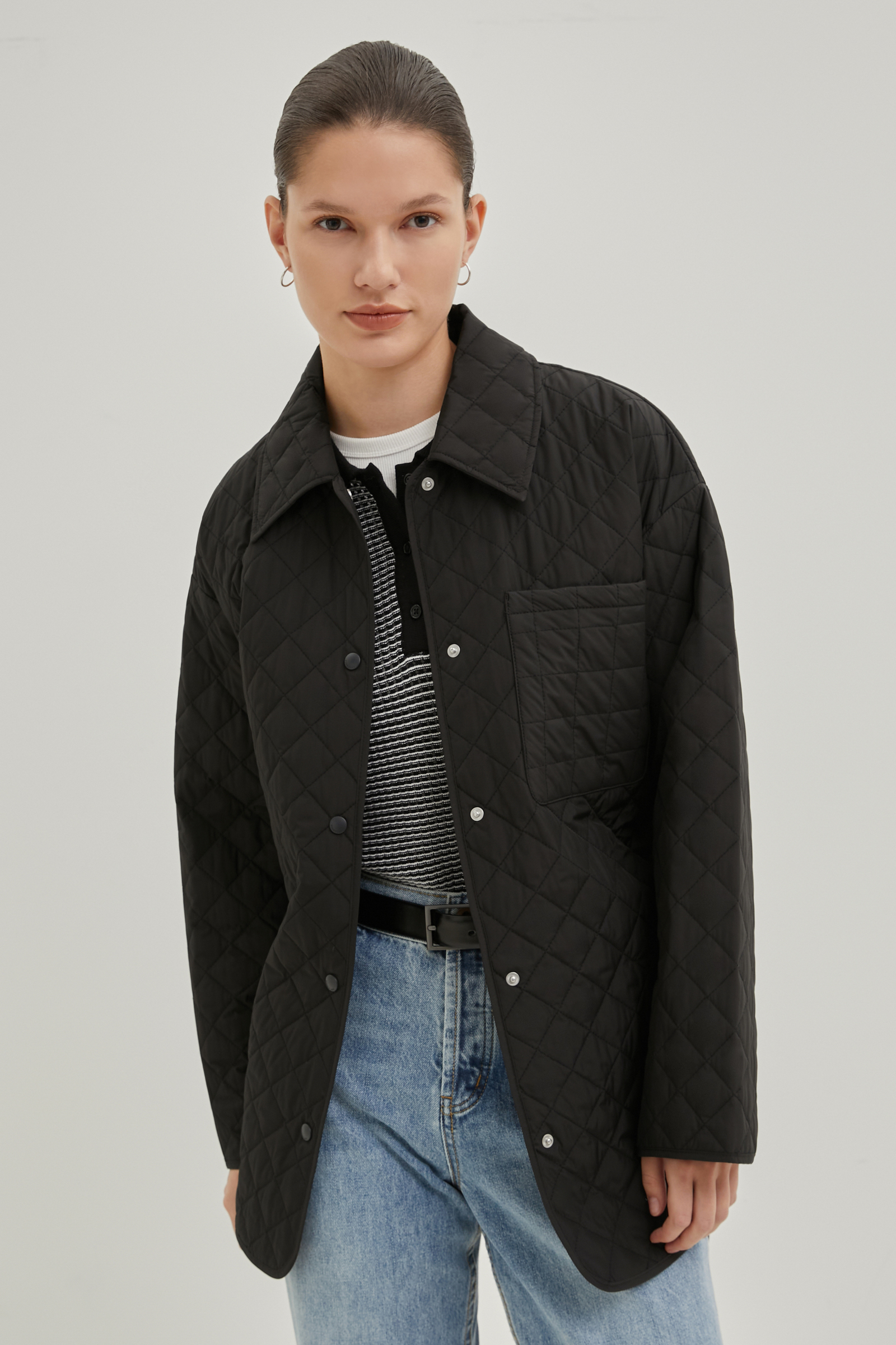 Утепленная куртка FINN FLARE, черный, арт. FBE11032