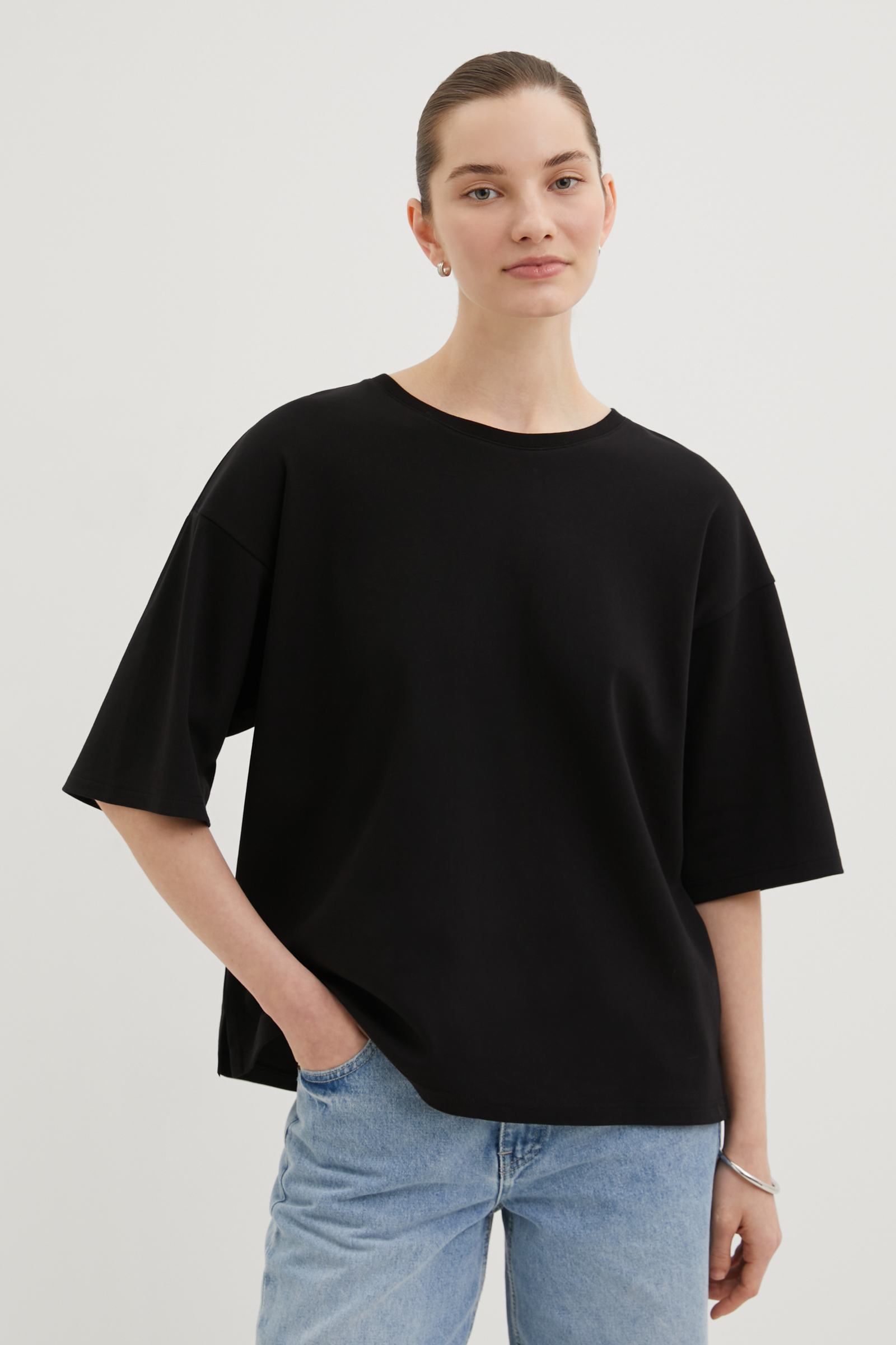 Футболка оверсайз из хлопка