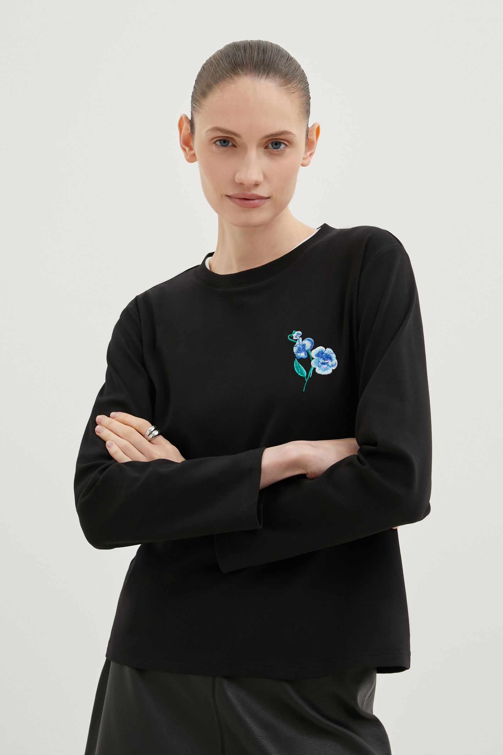 

Футболка с длинным рукавом, 200 black, Футболка с длинным рукавом