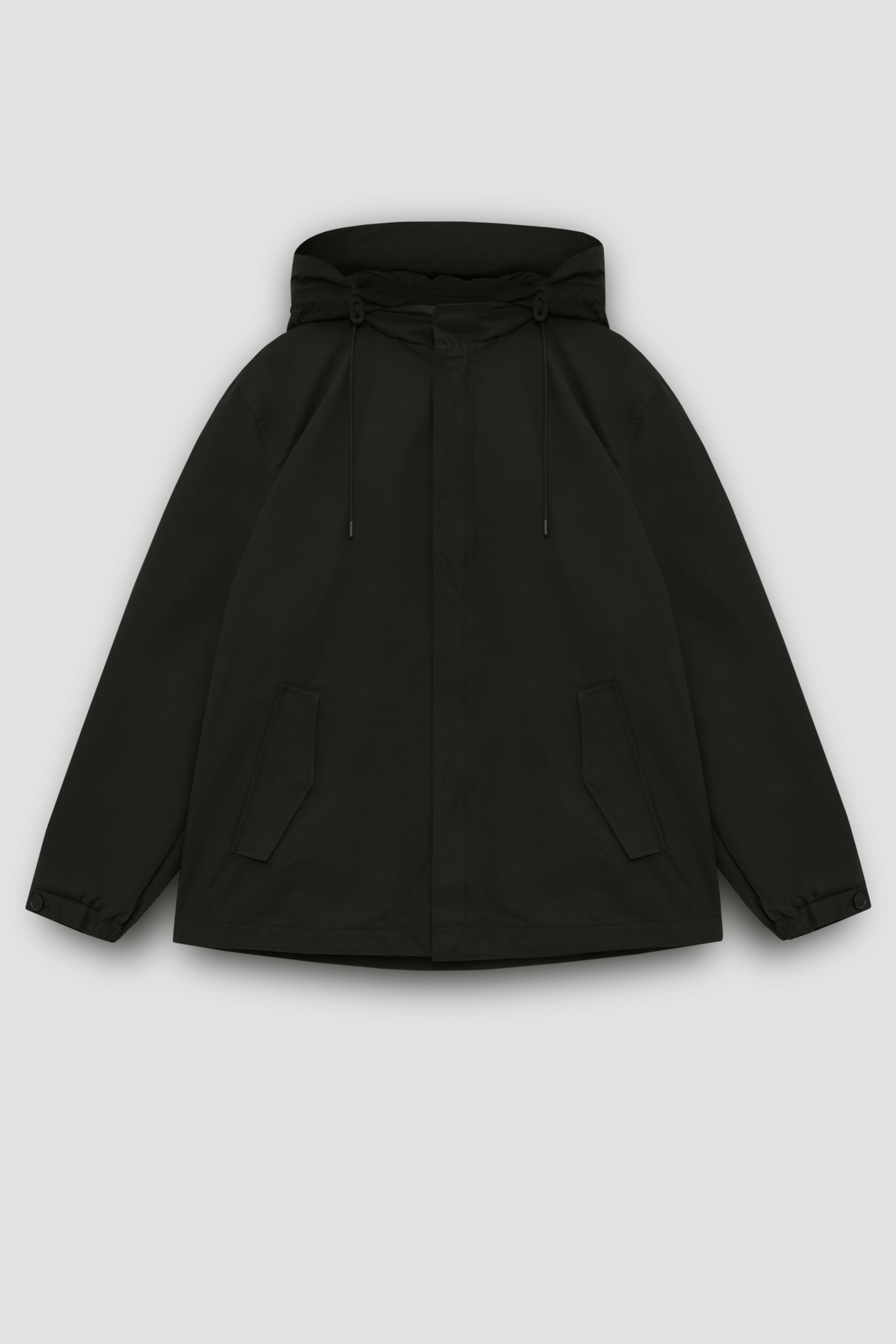 

Ветровка из хлопка с карманами, 200 black, Ветровка из хлопка с карманами