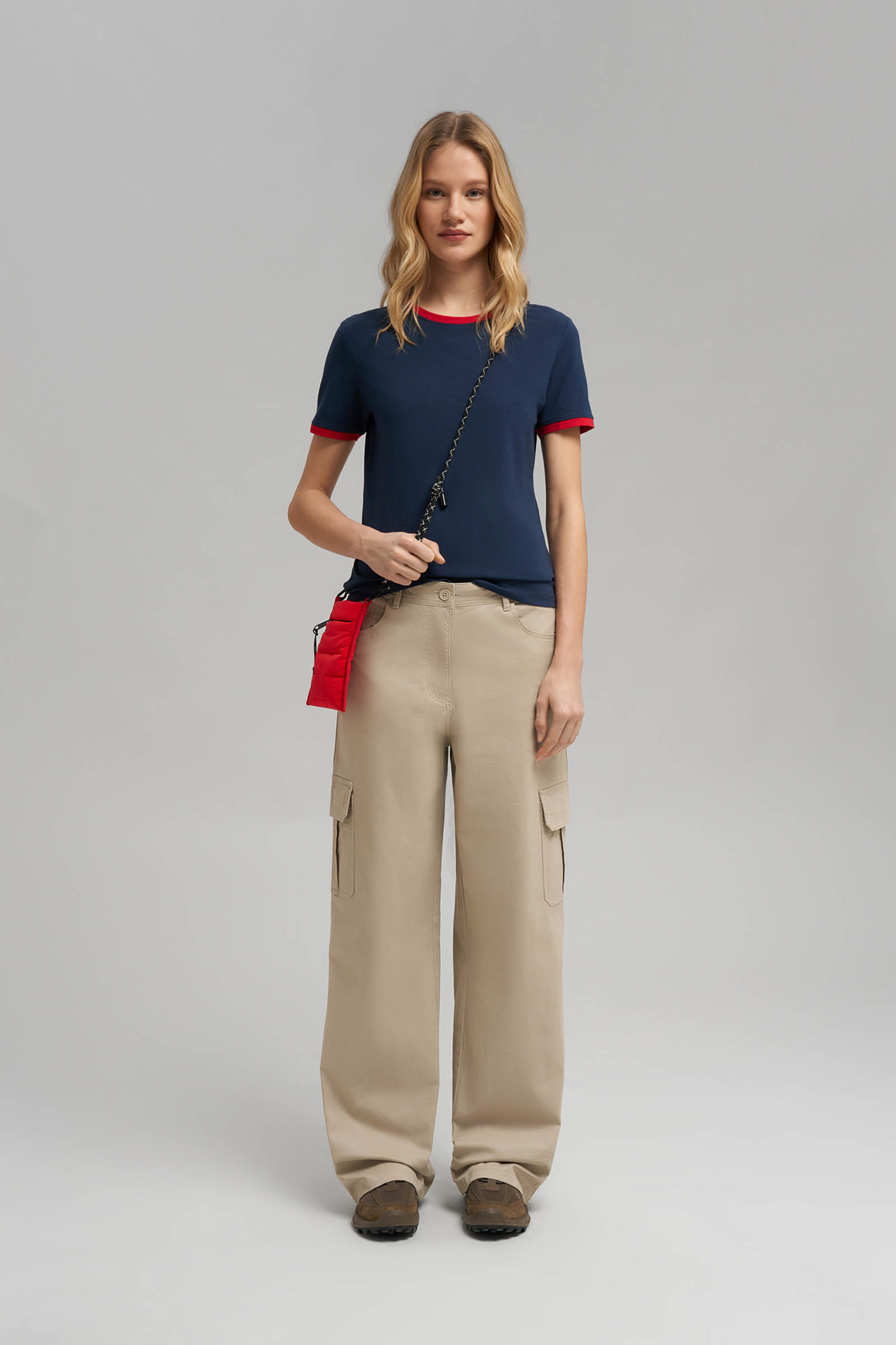 Футболка Finn Flare Slim Fit, 101 cosmic blue, арт. FBF110134