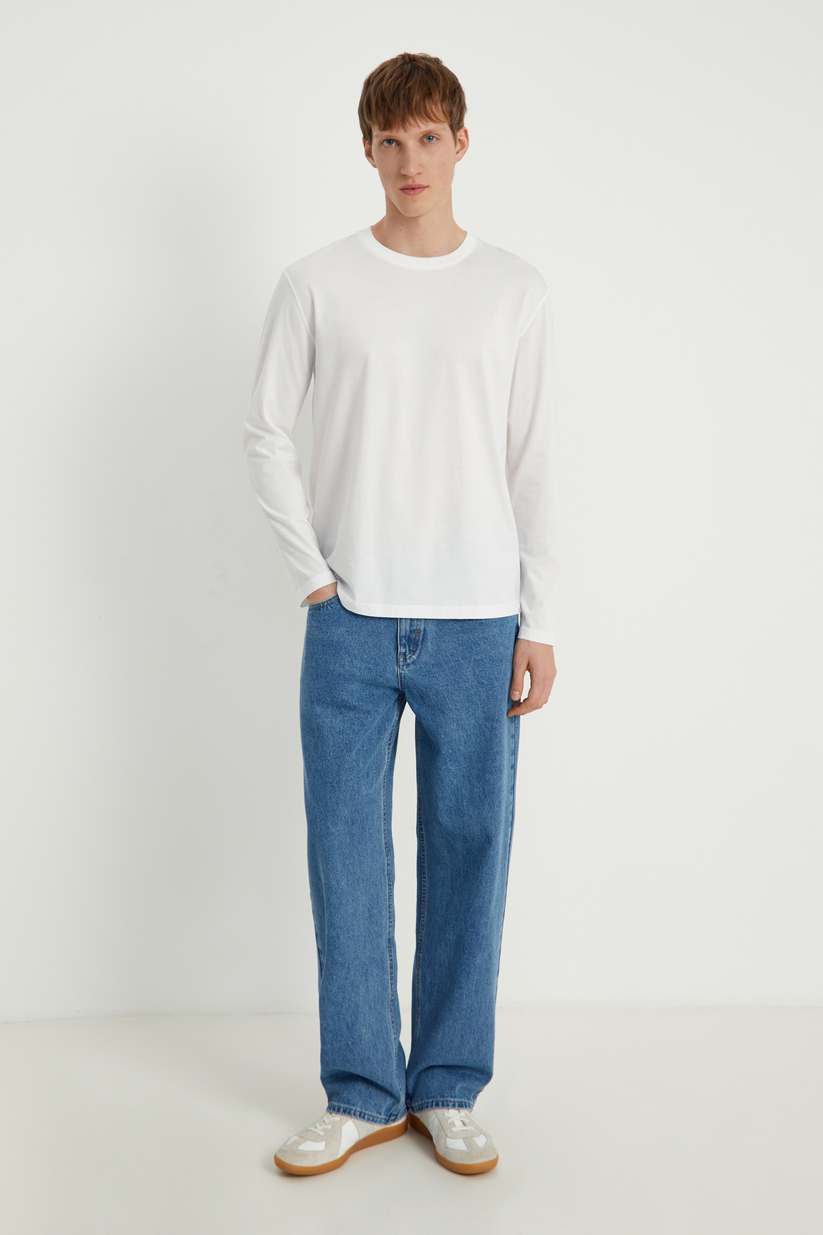 Джинсы wide leg fit мужские