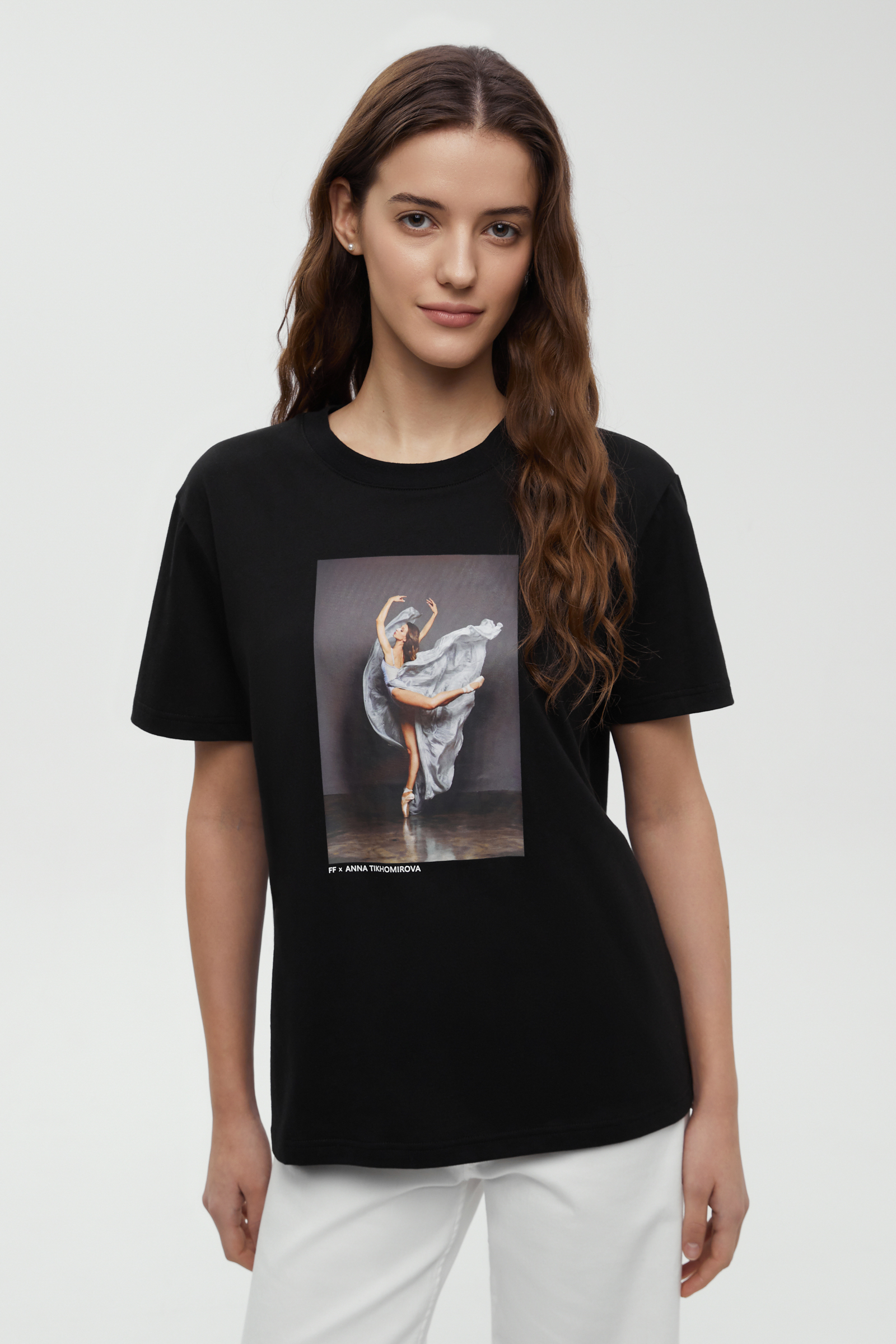 Футболка свободного кроя из капсулы Балет