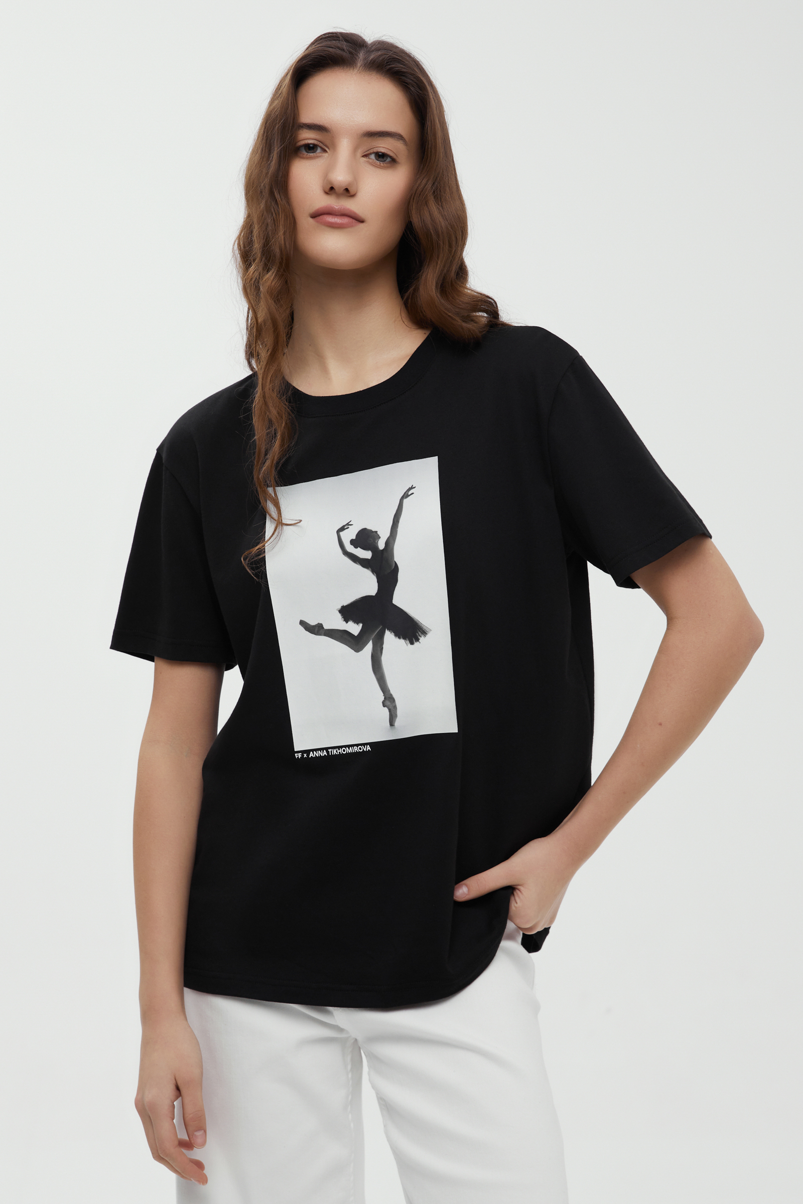 

Футболка свободного кроя из капсулы Балет, 200 black, Футболка свободного кроя из капсулы Балет
