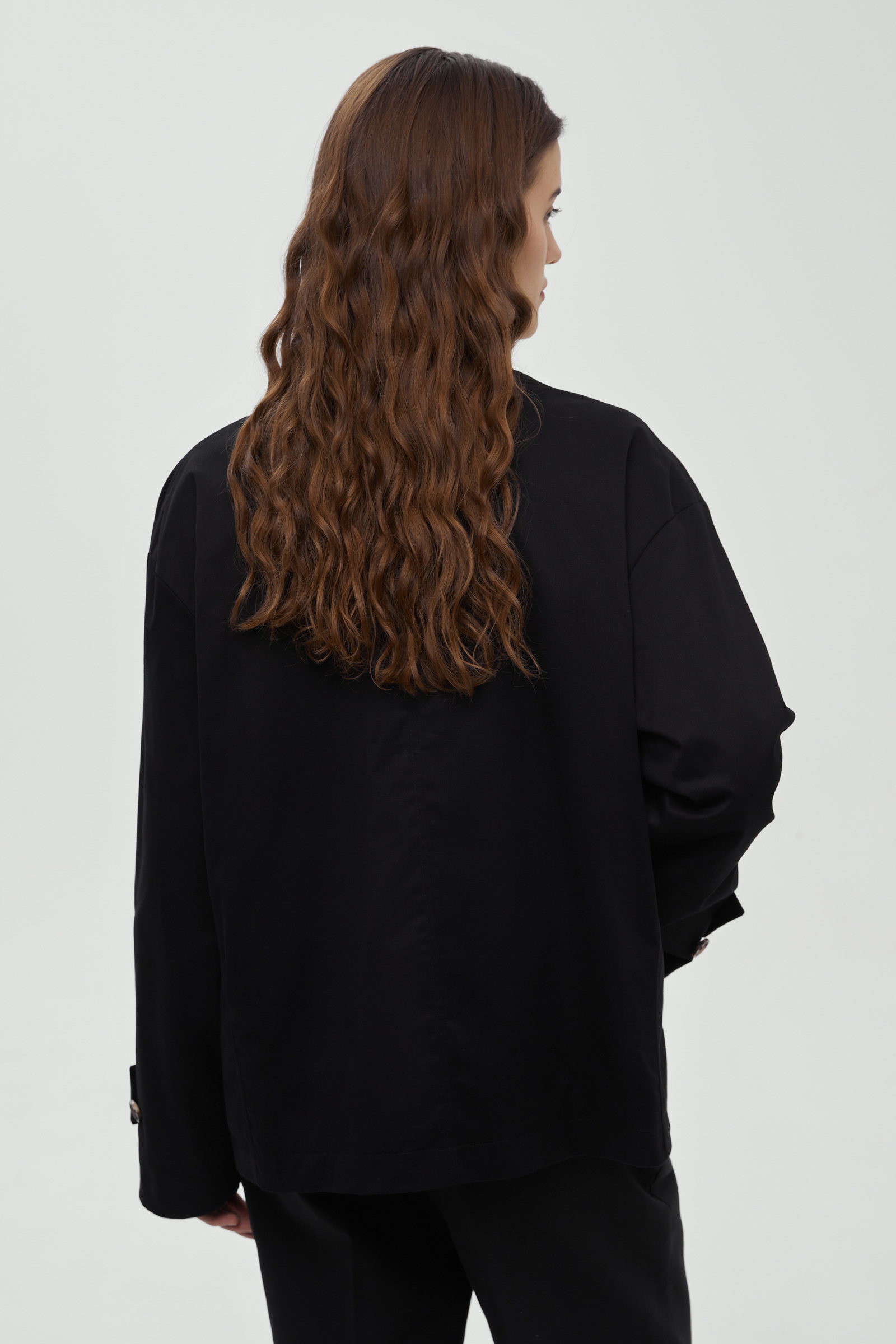 

Ветровка с асимметричной застежкой, 200 black, Ветровка с асимметричной застежкой