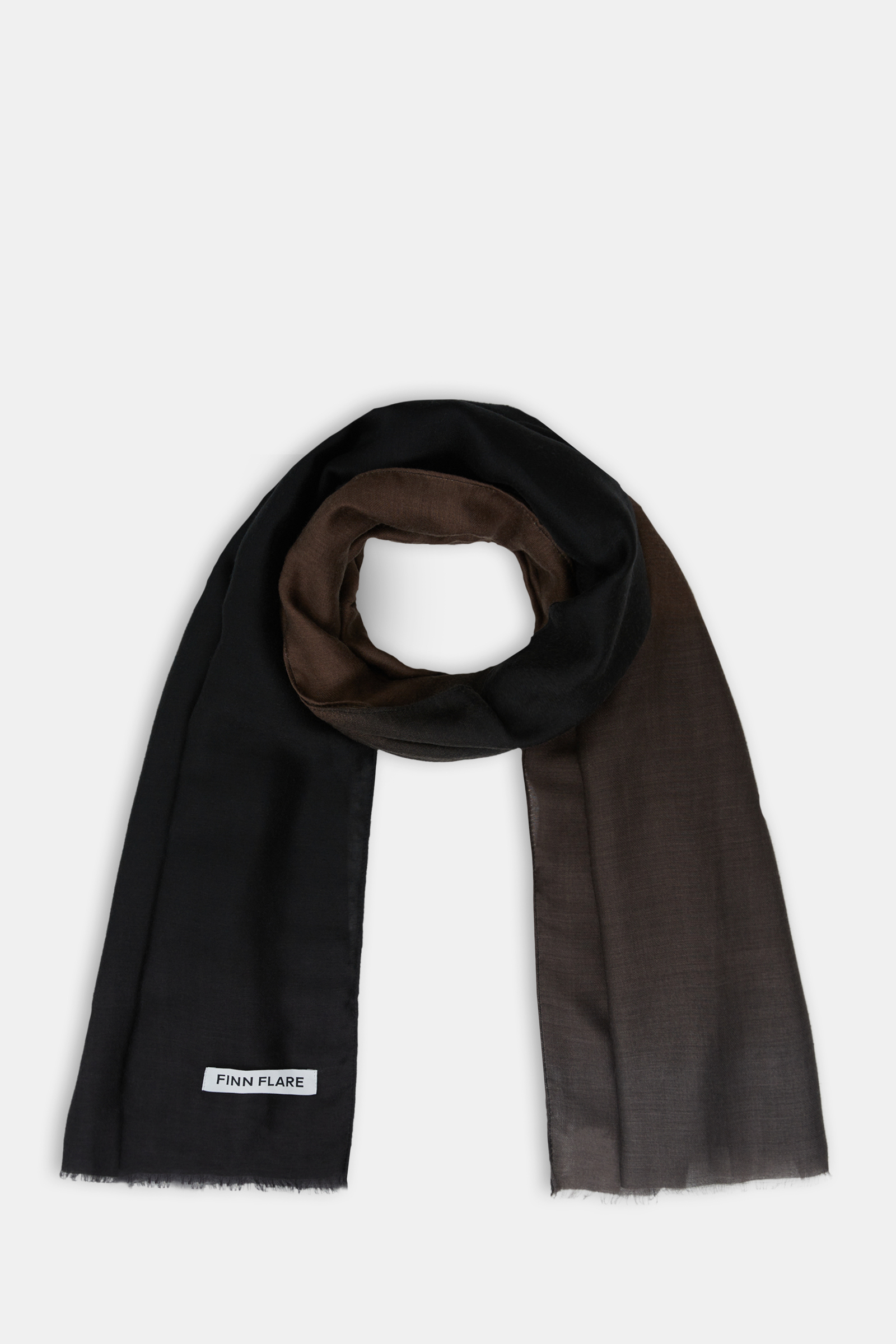 

Палантин из вискозы и хлопка, 200 mc black, Палантин из вискозы и хлопка