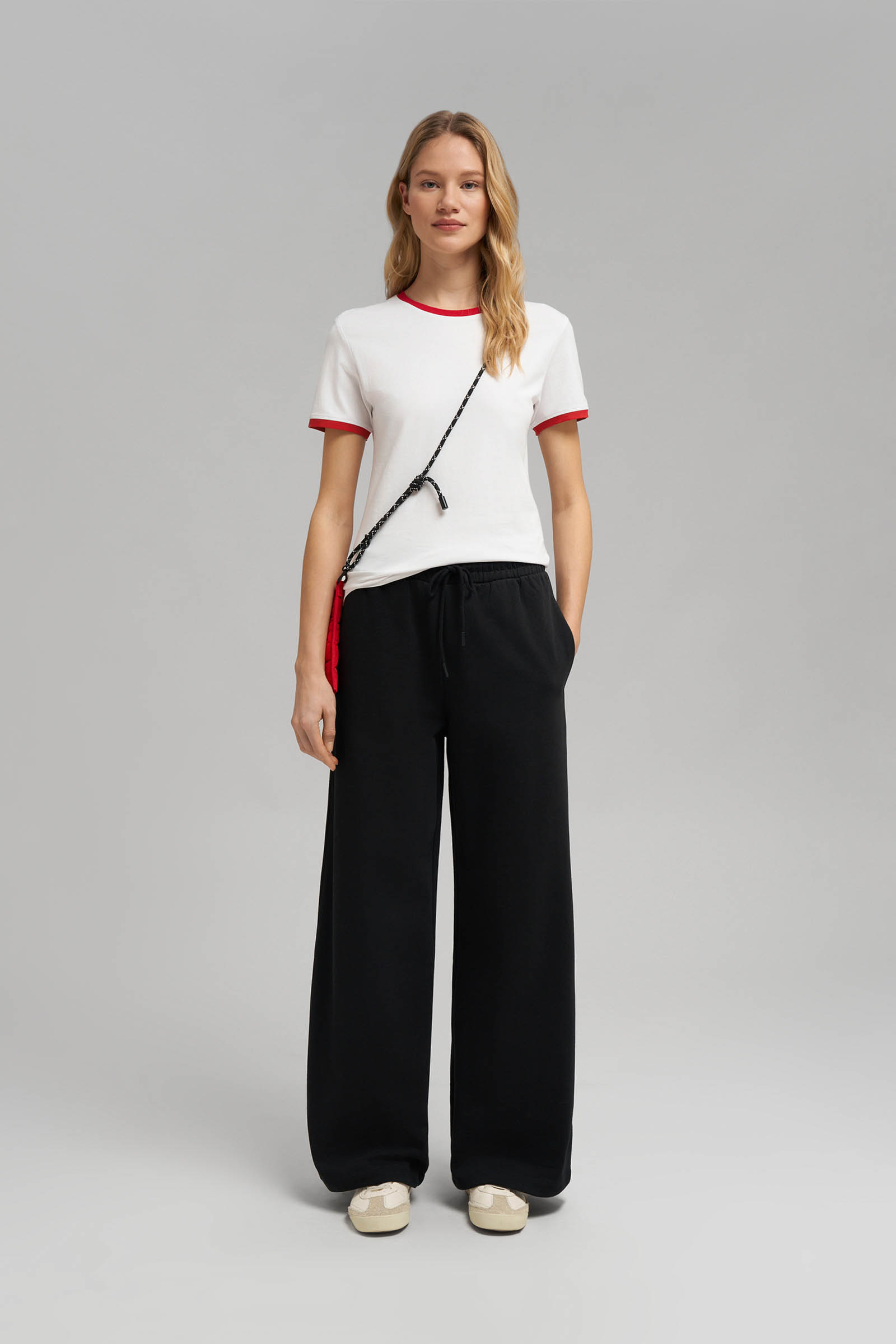 Футболка slim fit FINN FLARE, 201 white, арт. FBF110134