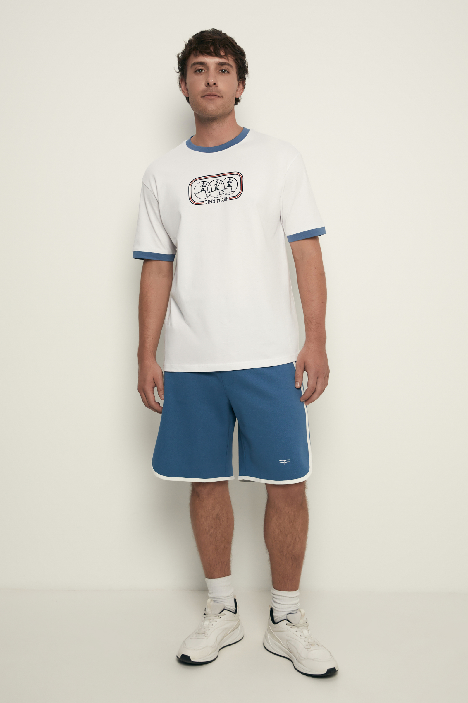 

Футболка с принтом из капсулы ретро, 110 delta blue, Футболка с принтом из капсулы ретро