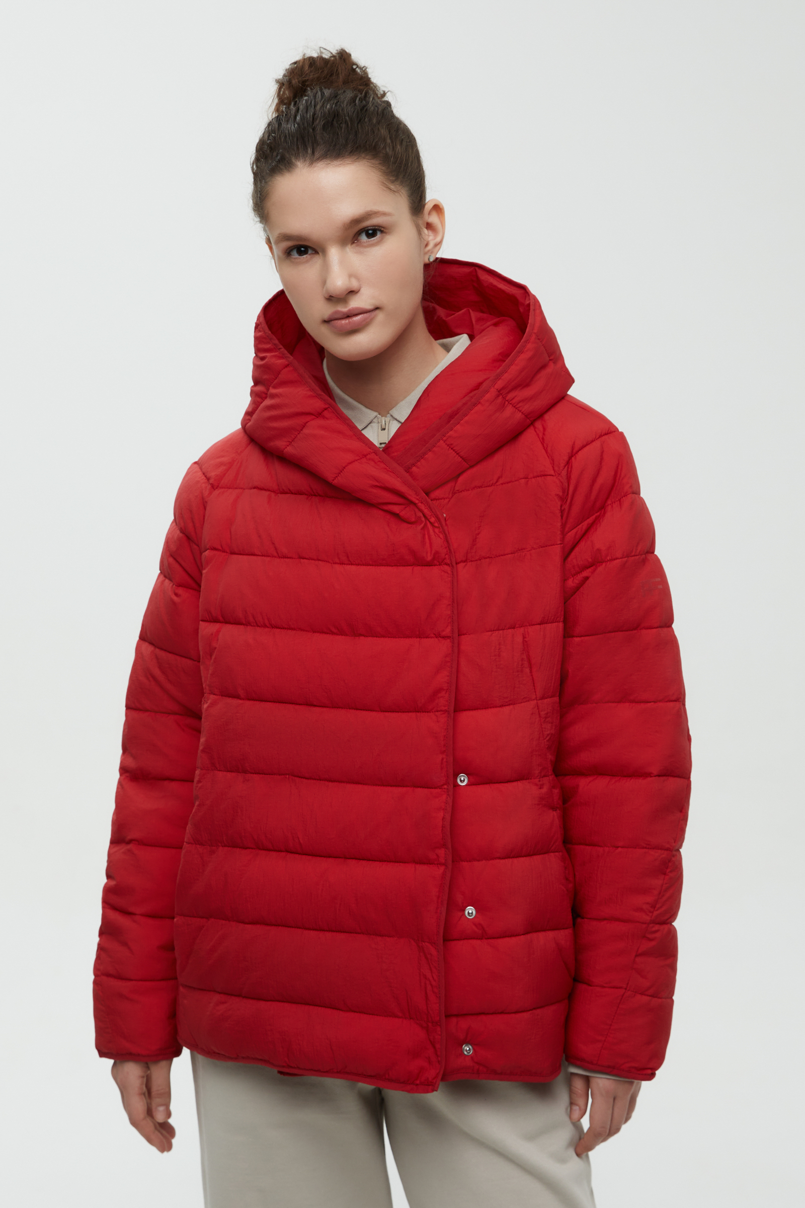 

Утепленная куртка с капюшоном и рукавом реглан, 371 mc salsa, Утепленная куртка с капюшоном и рукавом реглан