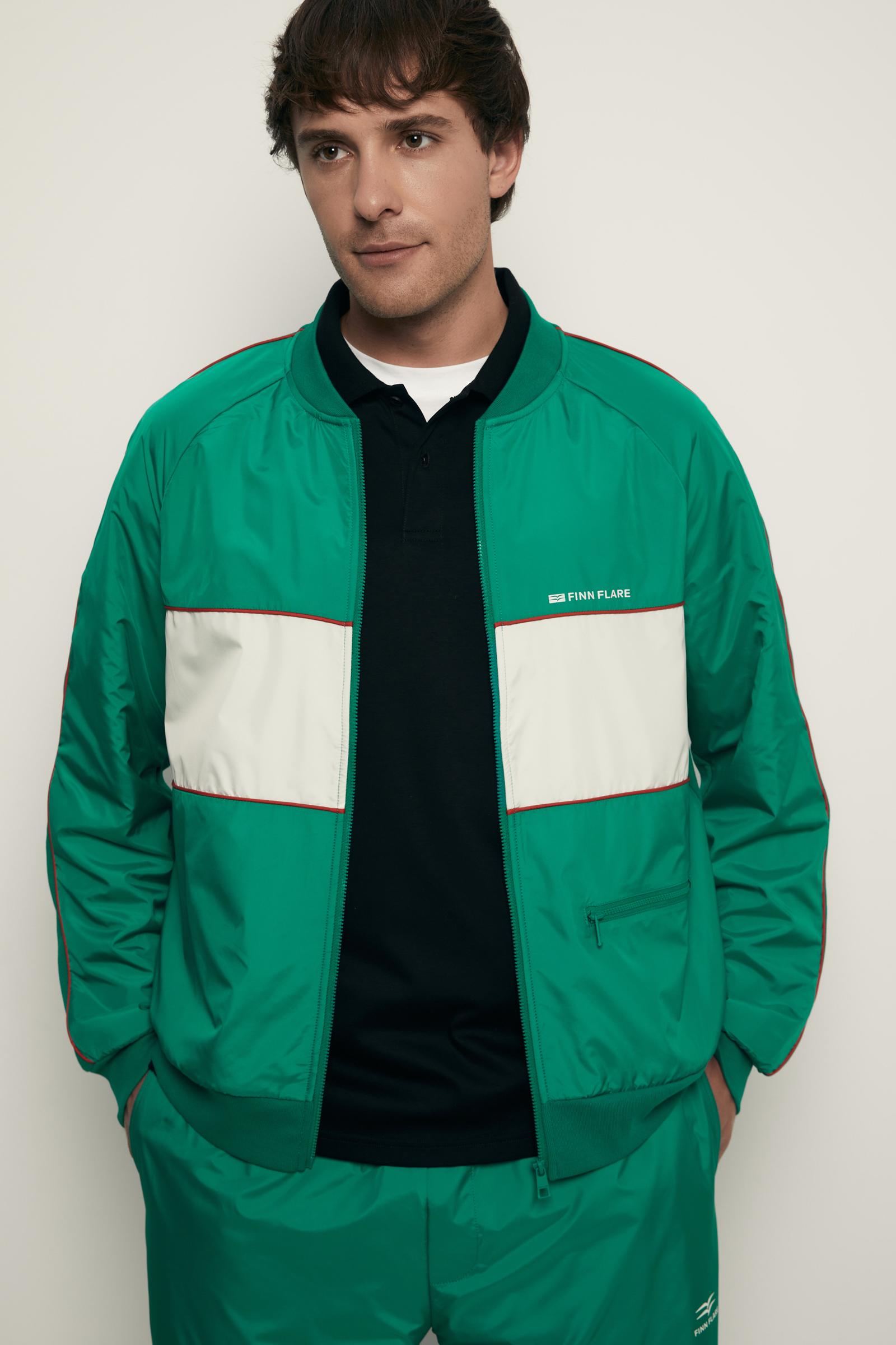 Олимпийка Finn Flare, зеленый, арт. FBF21095