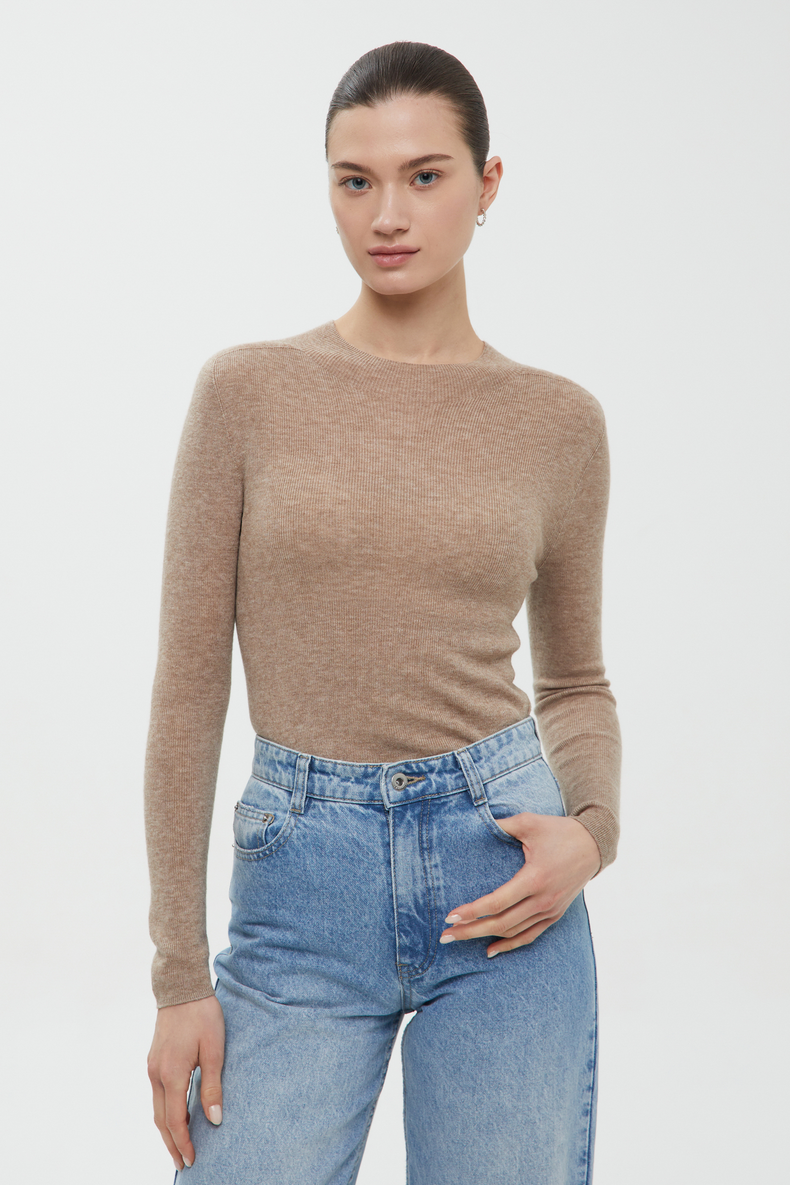 

Джемпер с добавлением шерсти, 706 savanne, Джемпер с добавлением шерсти