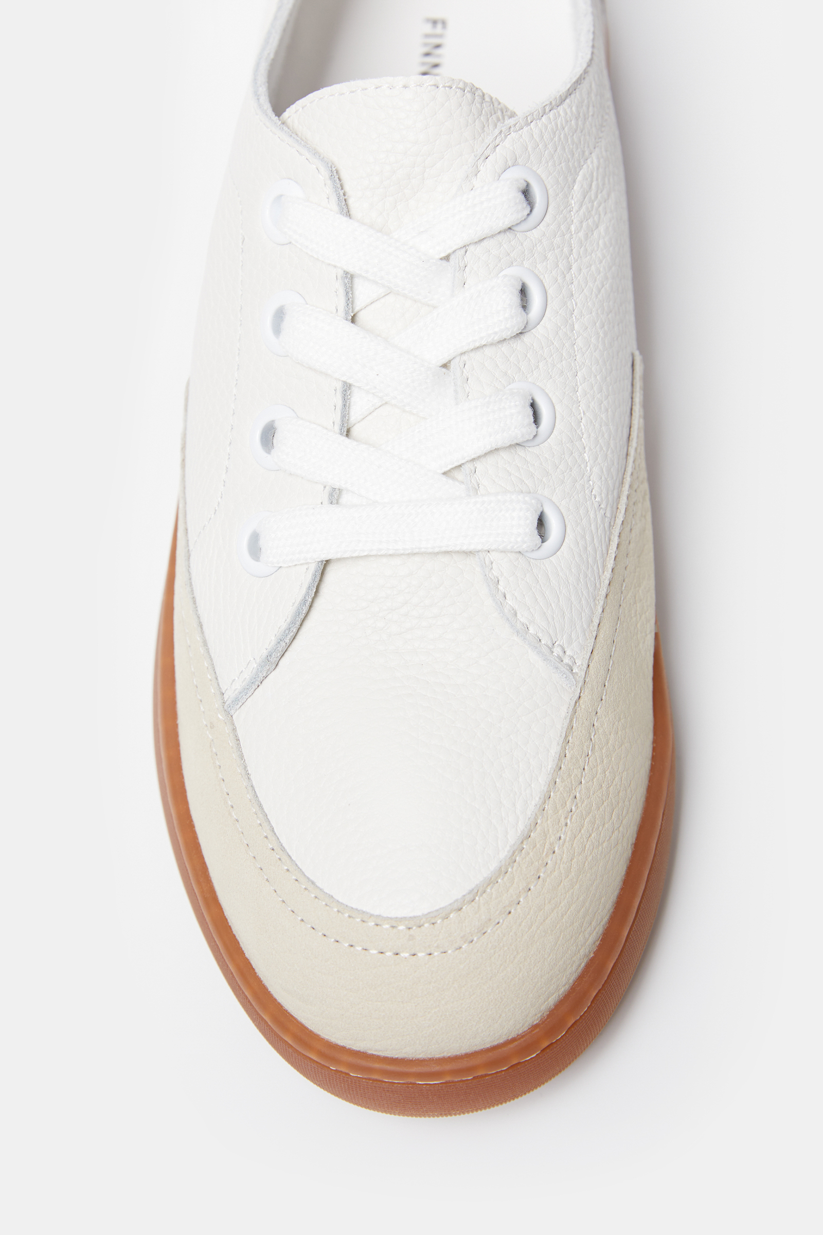 

Кеды из натуральной кожи, 711 mc milk, Кеды из натуральной кожи