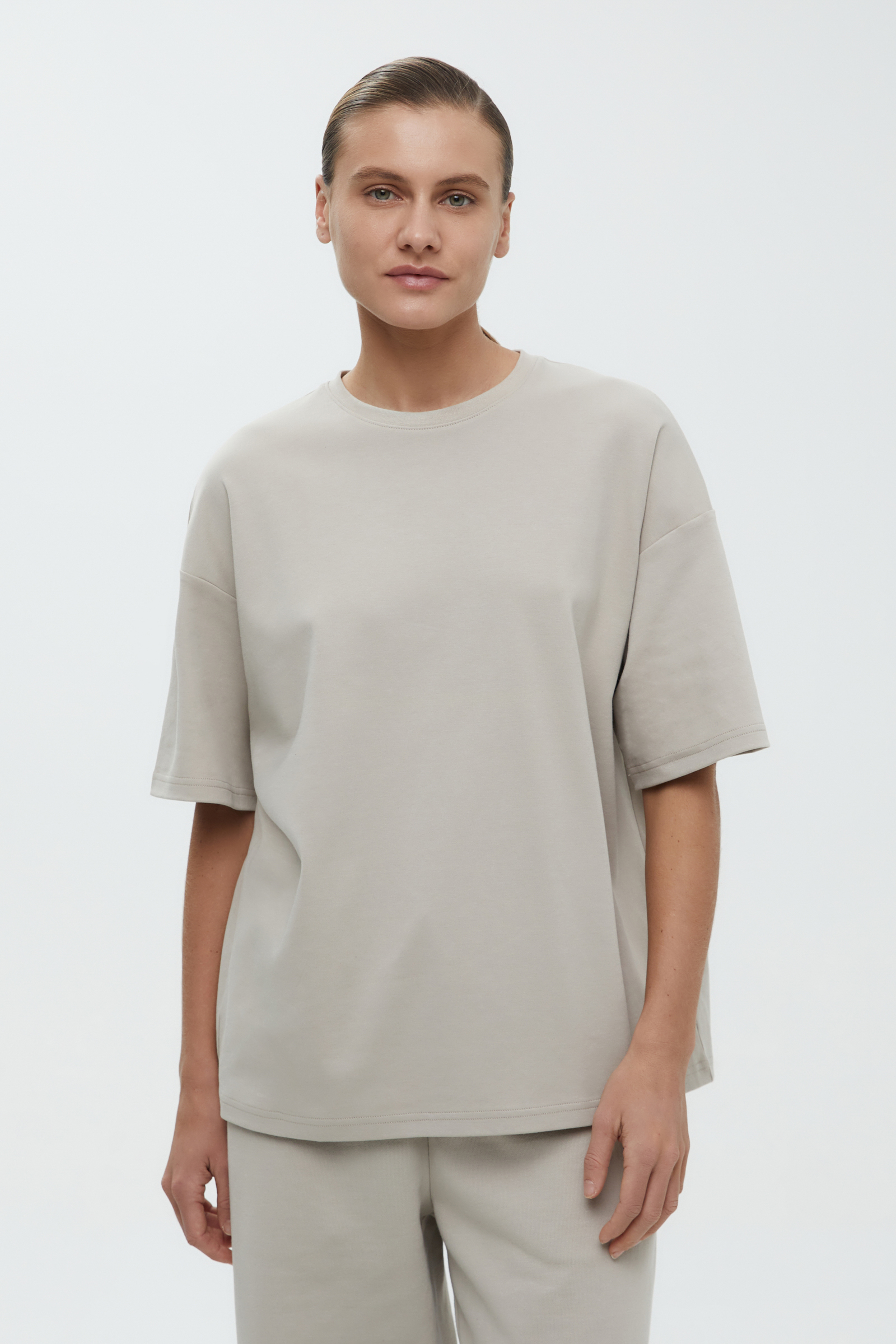 Футболка оверсайз FINN FLARE, бежевый, арт. FBF11021