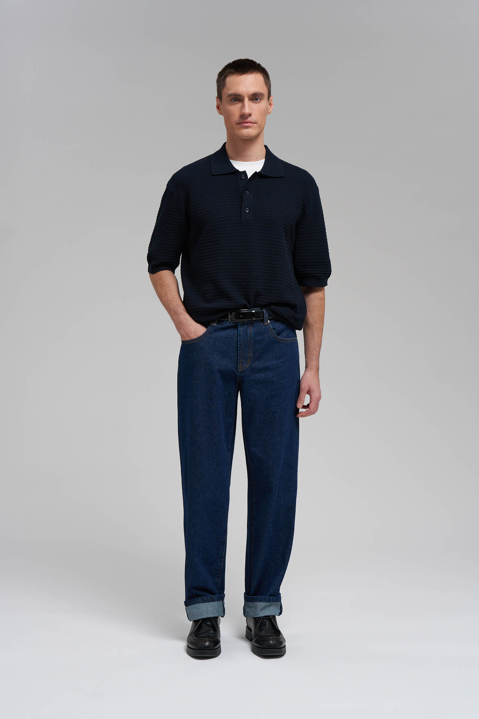 Джемпер-поло из 100 хлопка 5999₽