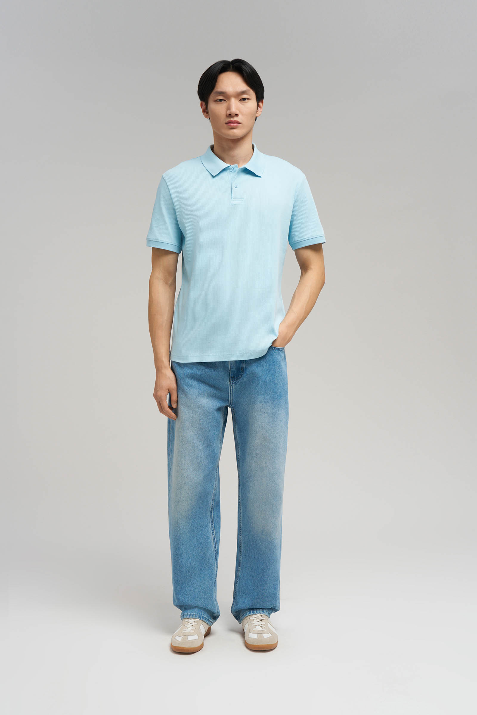 Поло FINN FLARE slim fit, 108 mirrow, арт. FBG21038