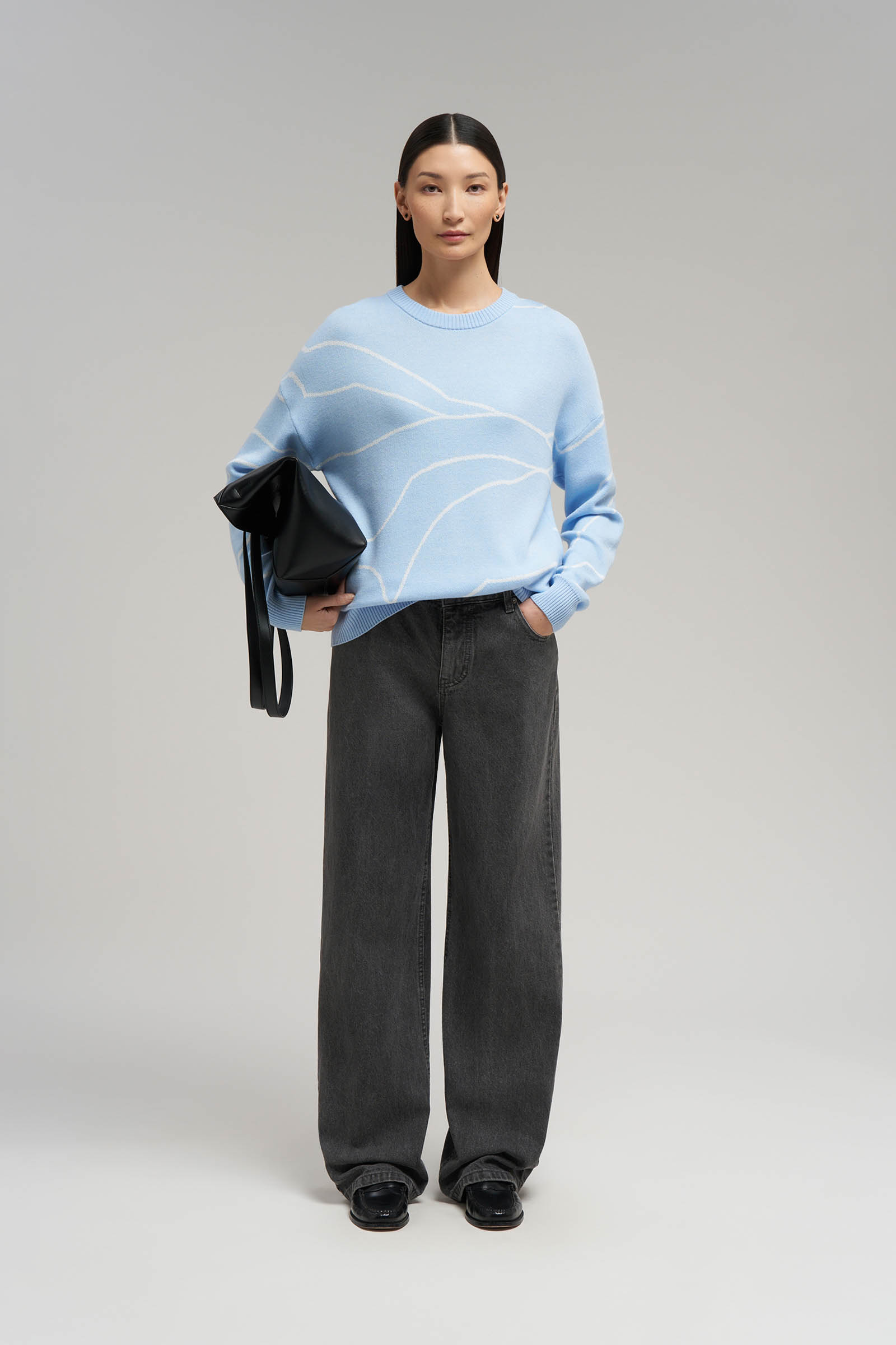 Удлиненный джемпер Finn Flare с хлопком, 136 mc skyway, арт. FBG11104