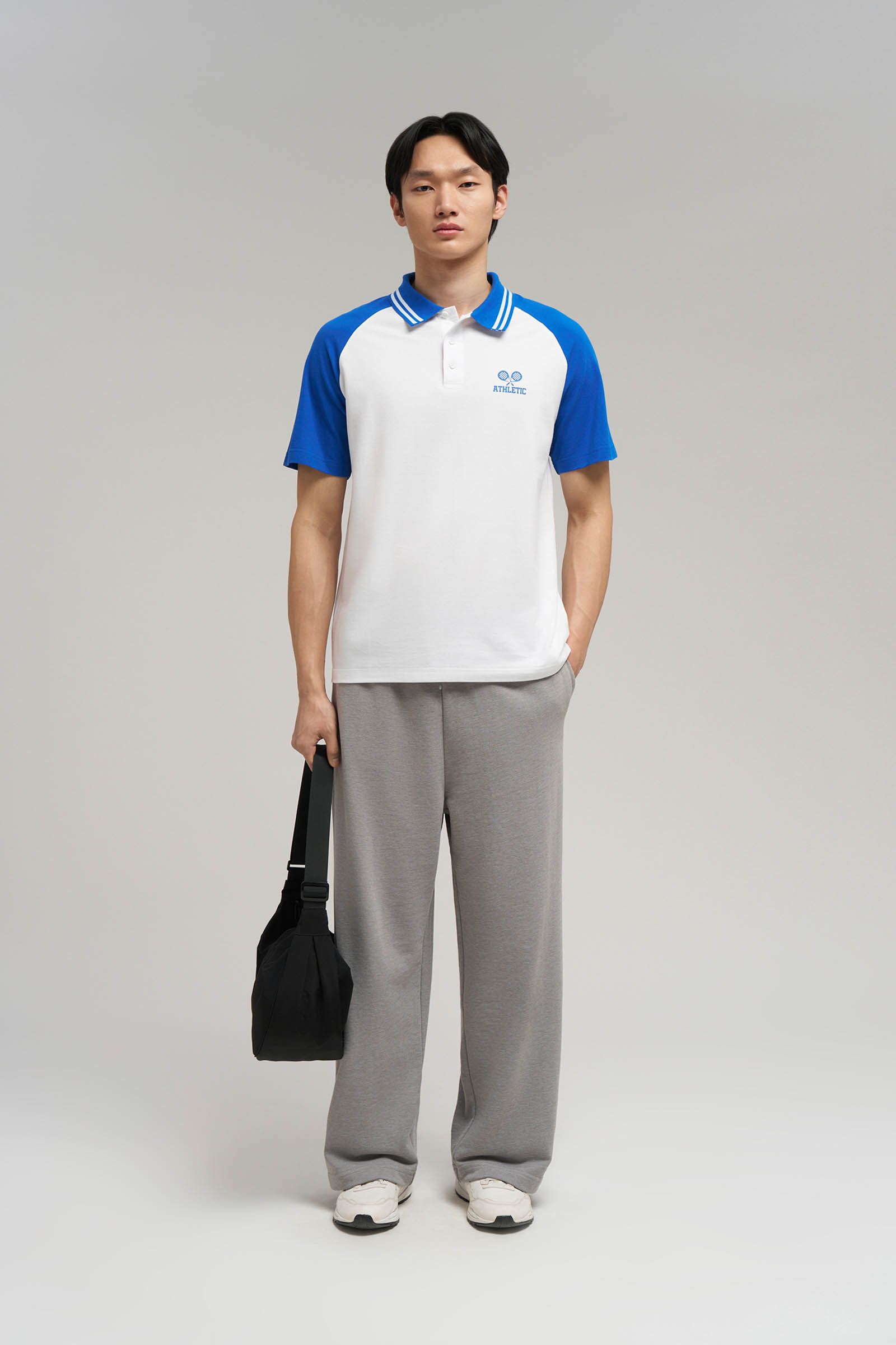 Поло FINN FLARE из хлопка пике, 154 mc nautical, арт. FBG21046