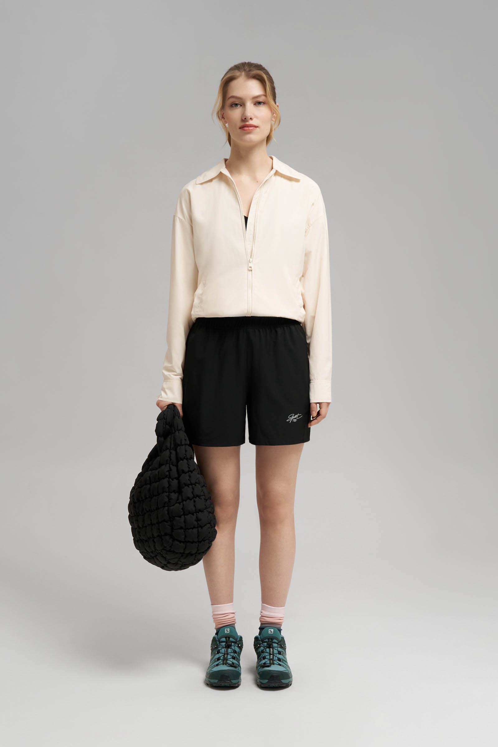 Шорты женские Finn Flare, черный, арт. FBG11091