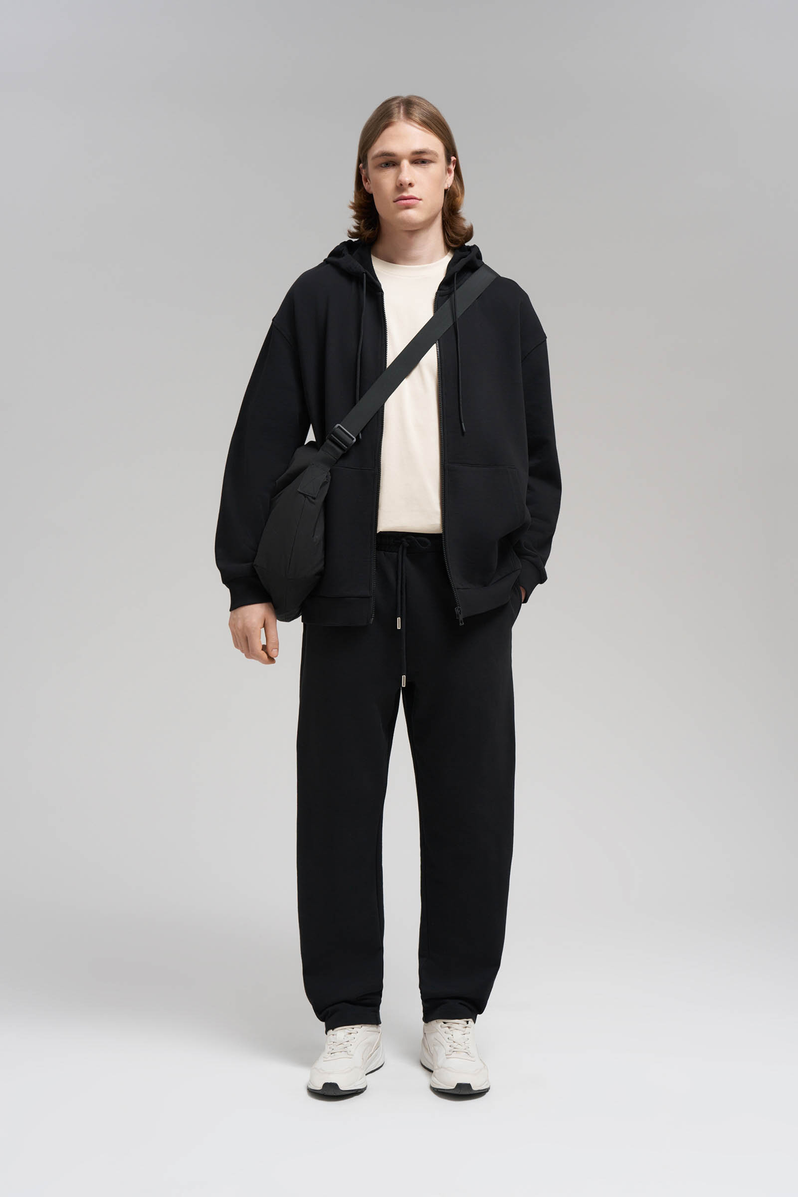 Брюки прямого кроя FINN FLARE, 200 black, арт. FBG21035