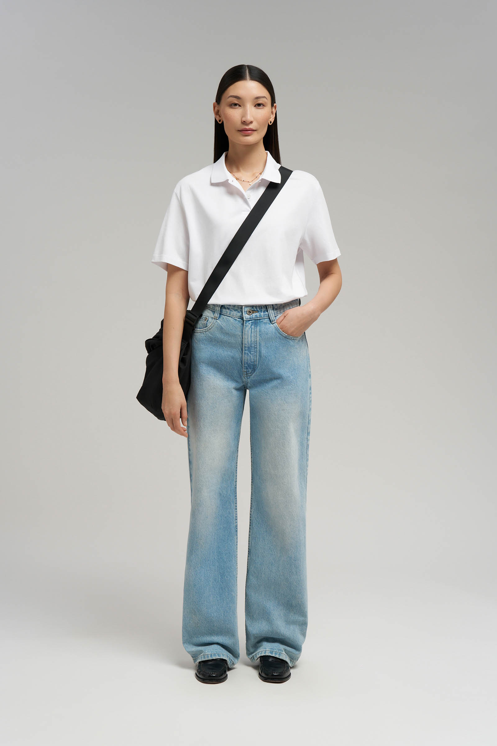 Поло Finn Flare Comfort Fit, 201 white, арт. FBG11048