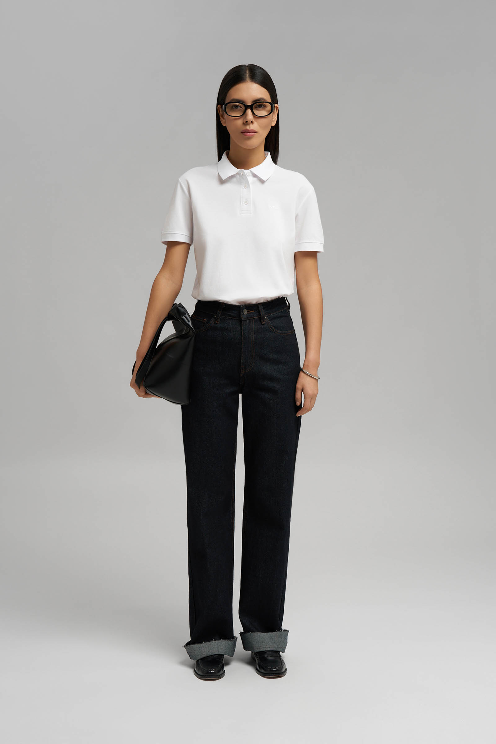 Поло Finn Flare regular fit, 201 white, арт. FBG11085