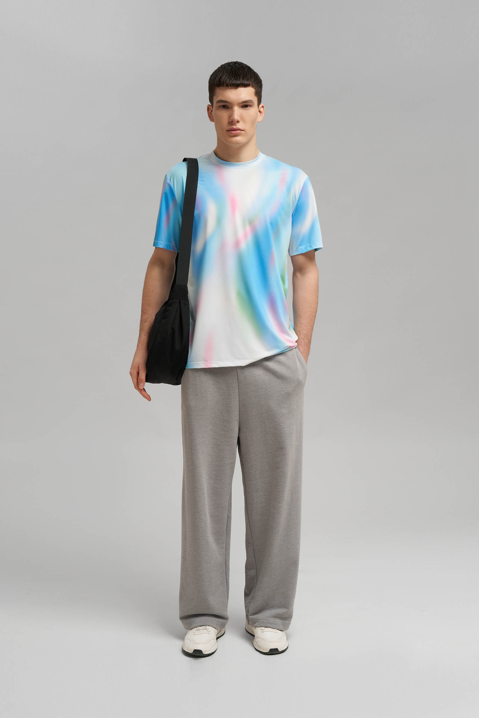 Футболка мужская Finn Flare Мультиколор, 201 white, арт. FBG210104